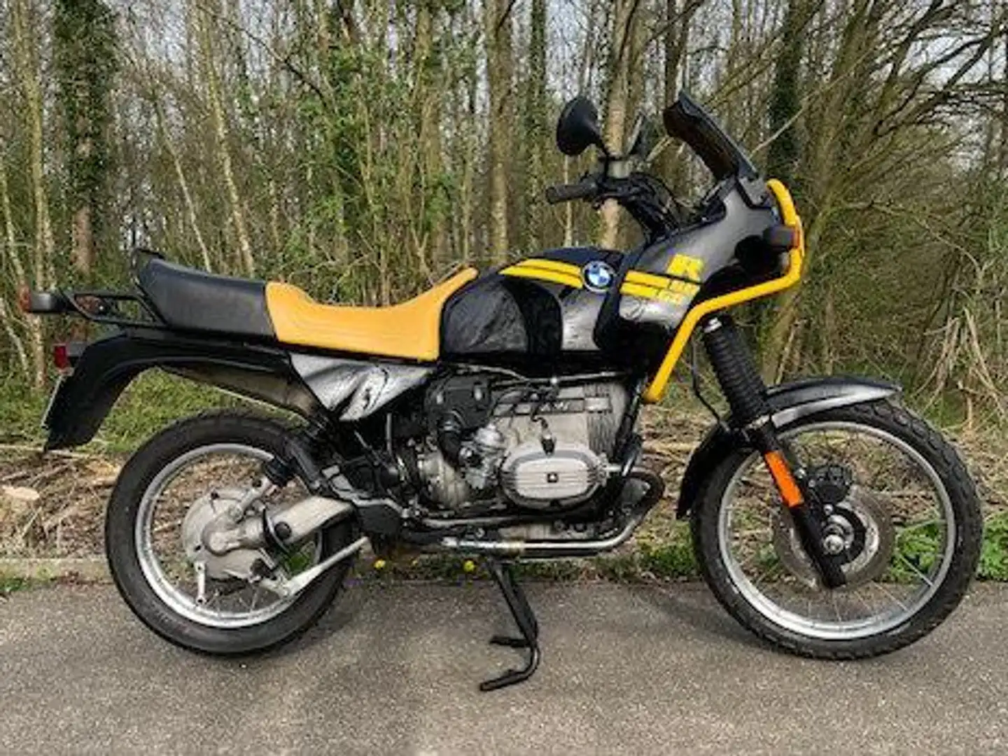 BMW R 80 GS Bumble Bee Чорний - 1