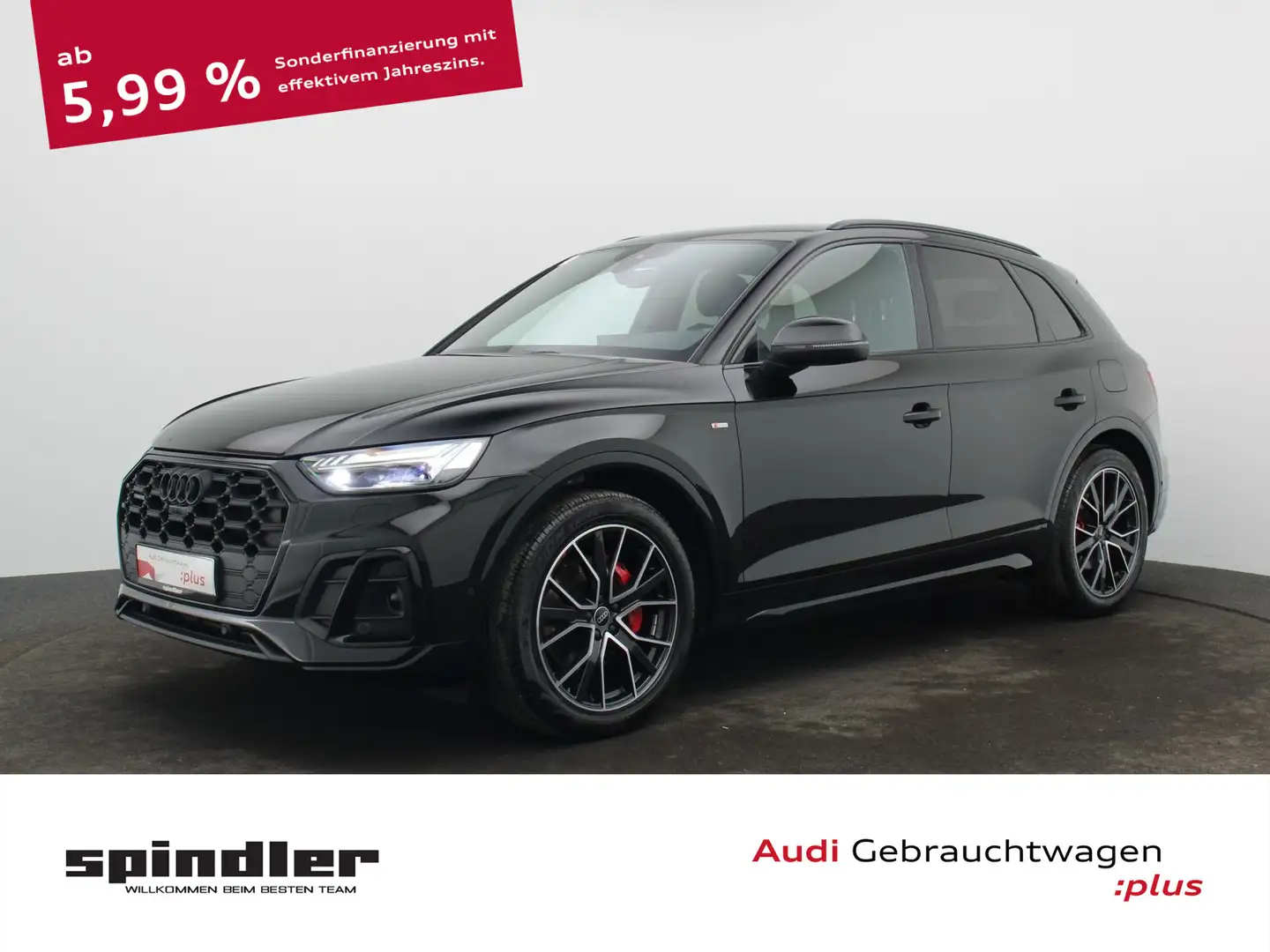 Audi Q5 S-Line 55TFSIe quattro S-tronic / Matrix, B&O Noir - 1