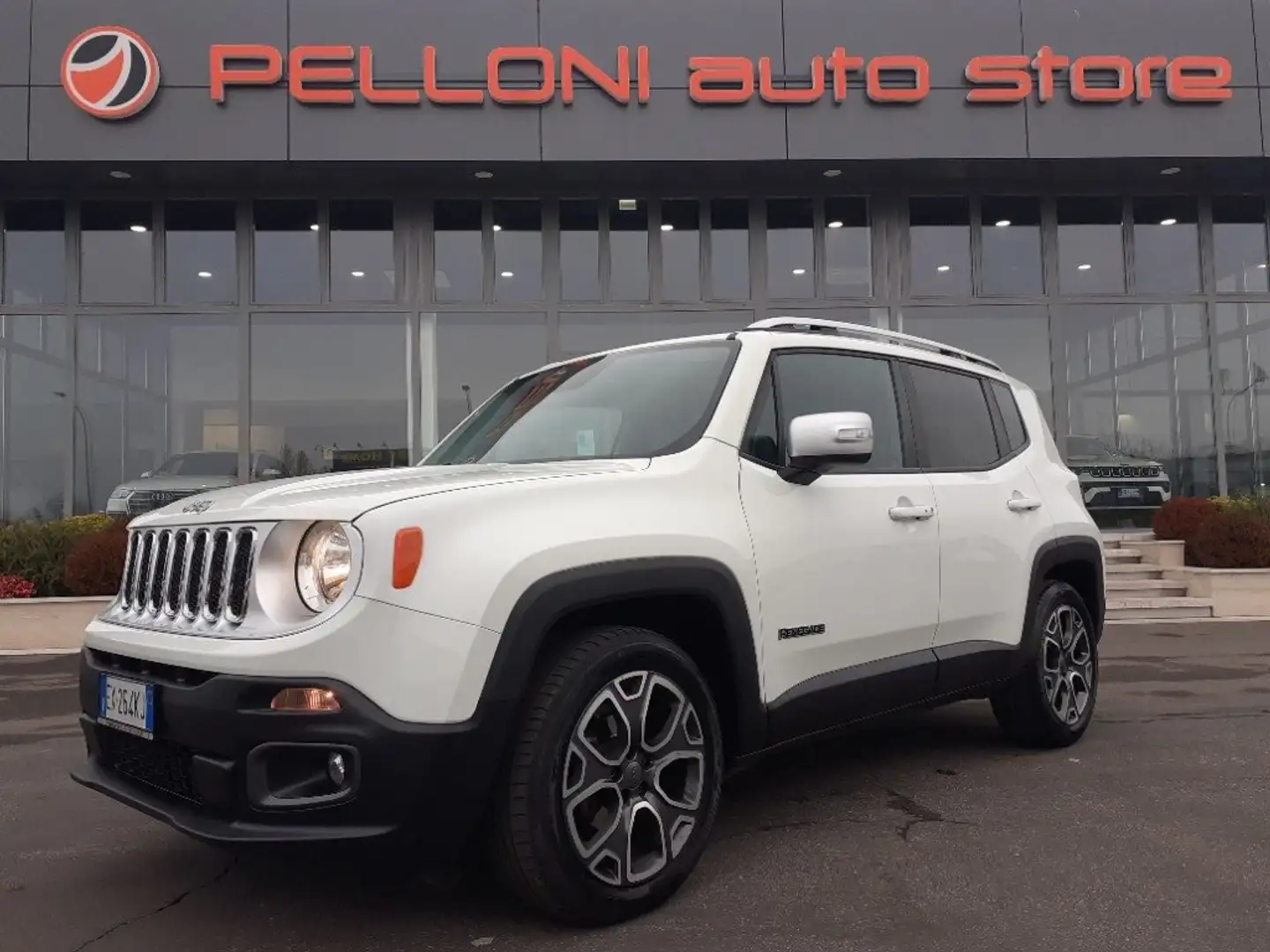 Jeep Renegade 1.6 Mjt 120 CV Limited 1°PROP-GARANZIA-KM CERTIFIC Bianco - 1