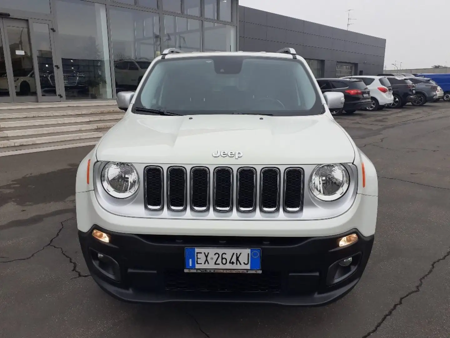 Jeep Renegade 1.6 Mjt 120 CV Limited 1°PROP-GARANZIA-KM CERTIFIC Bianco - 2