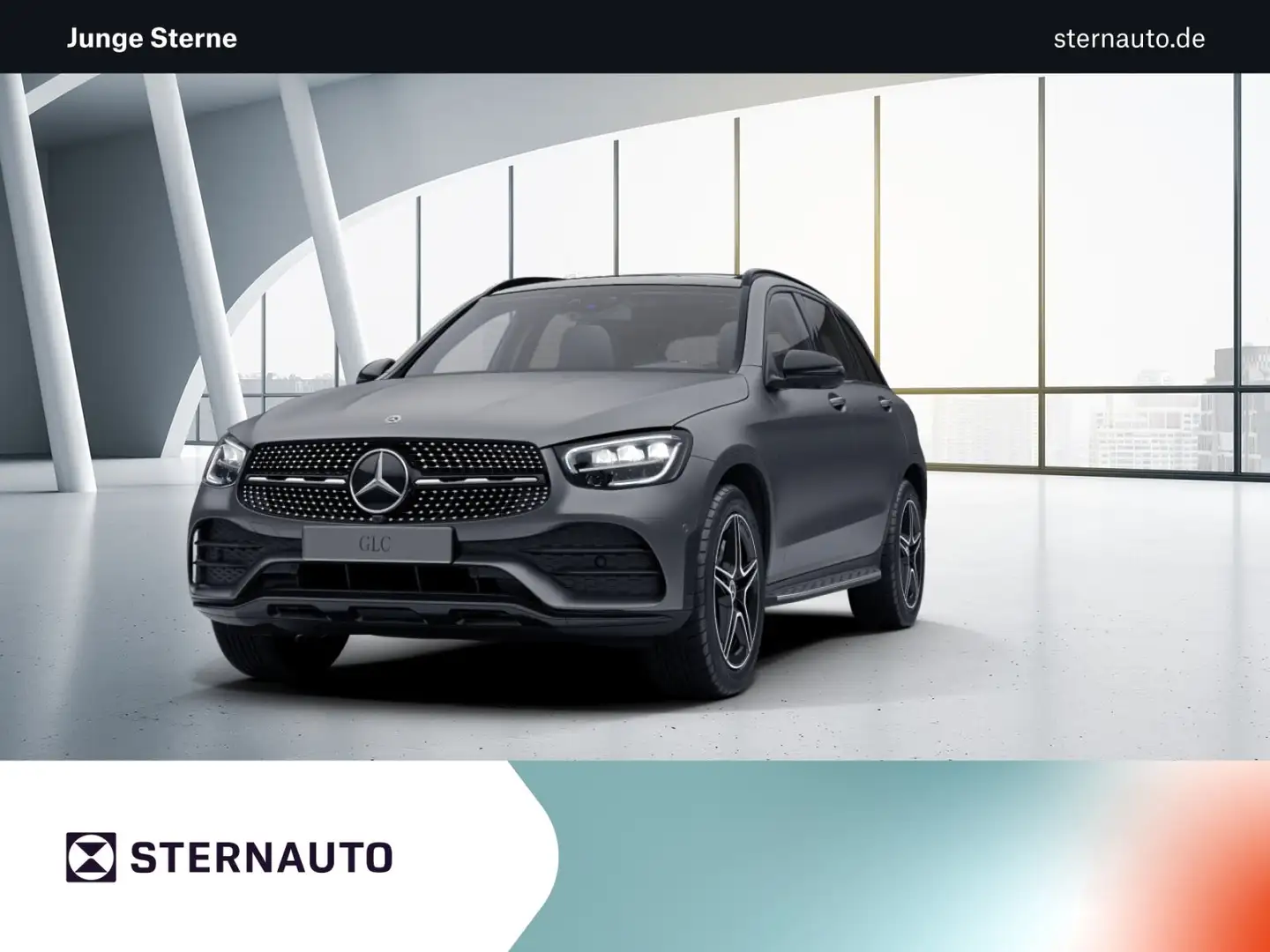 Mercedes-Benz GLC 300 GLC 300 de 4M AMG Night Sound LED DISTRO 360° Grau - 1