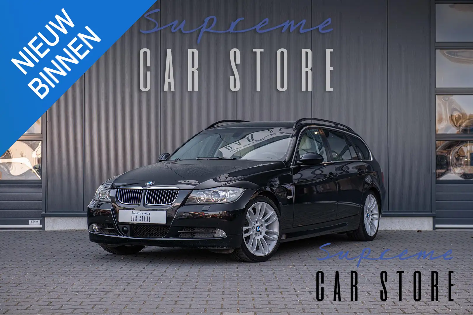BMW 325 3-serie 325i Touring I Pano I Hifi audio I Vol! Zwart - 1