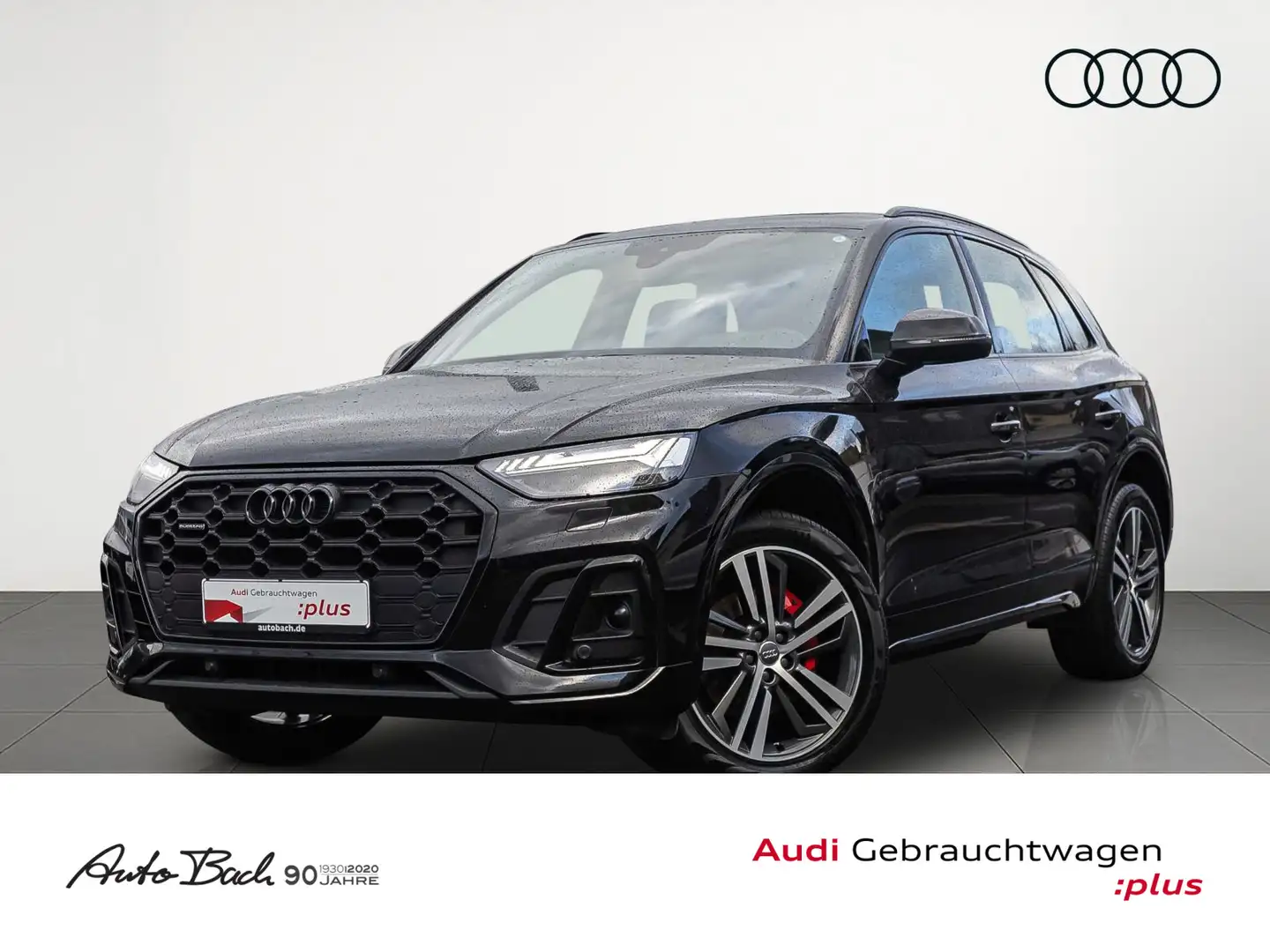 Audi Q5 S line 40TDI qu Stronic Navi LED Panorama ACC Noir - 1
