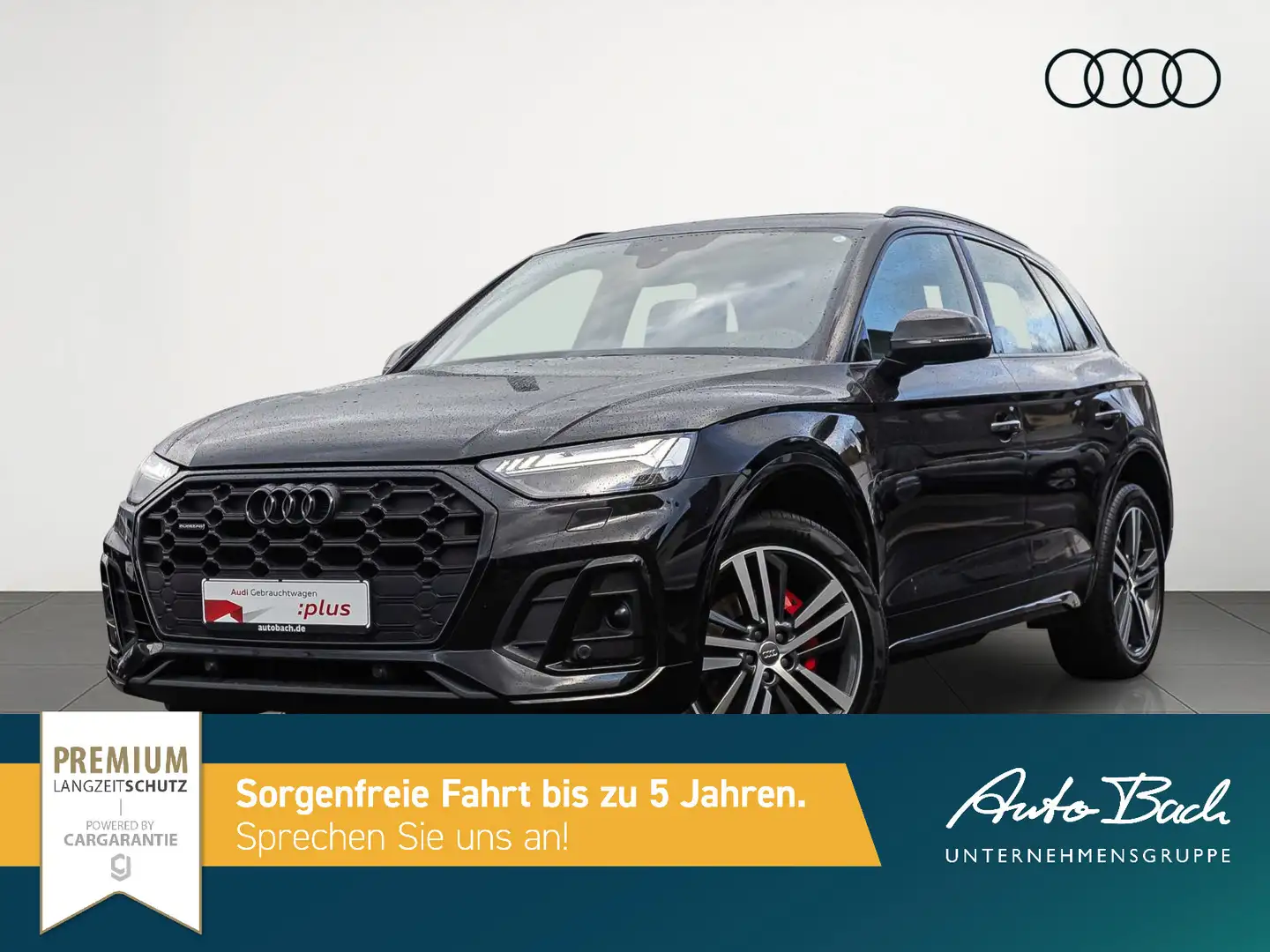 Audi Q5 S line 40TDI qu Stronic Navi LED Panorama ACC Noir - 2