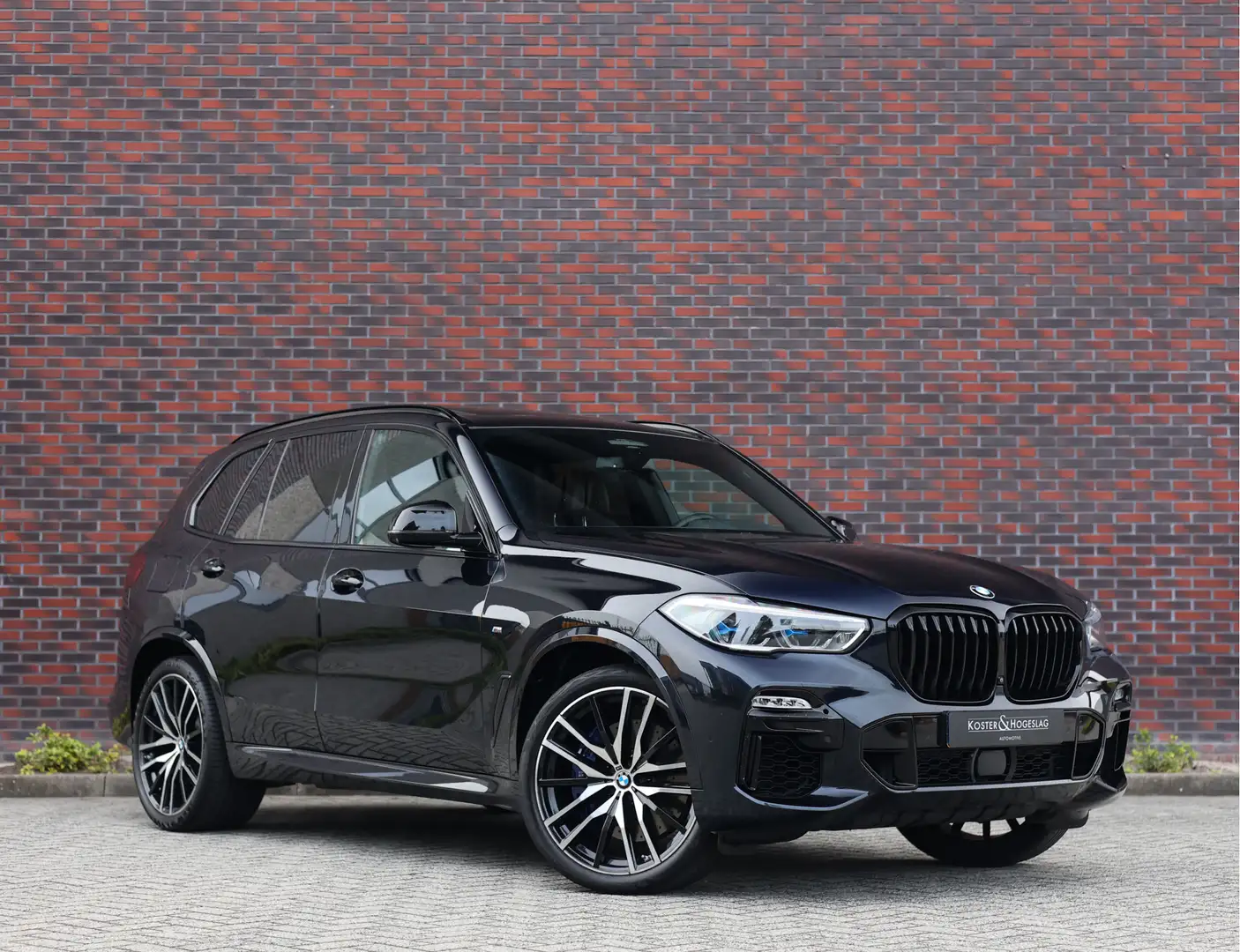 BMW X5 M50d High Executive | Sky - B&W - Vol! - Topstaat! Schwarz - 1
