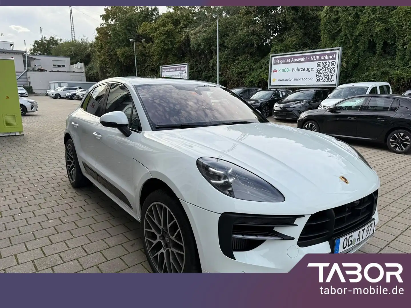 Porsche Macan S 354 4WD PDK 21Z Luftf. Pano ParkA Chrono Weiß - 2