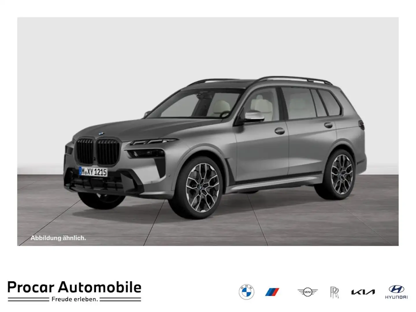 BMW X7 xDrive40i M Sport HUD PANO ACC RFK NAVI LED Grau - 1