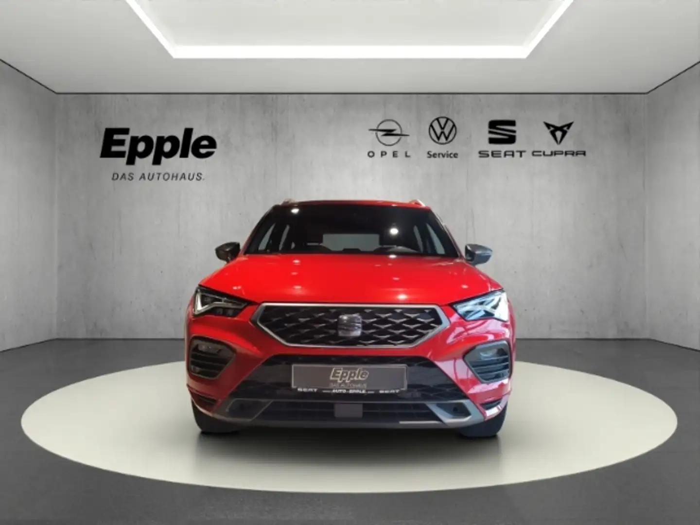 SEAT Ateca FR AHK-klappbar Navi LED Klimaaut. PDc v+h Kameras Rot - 2