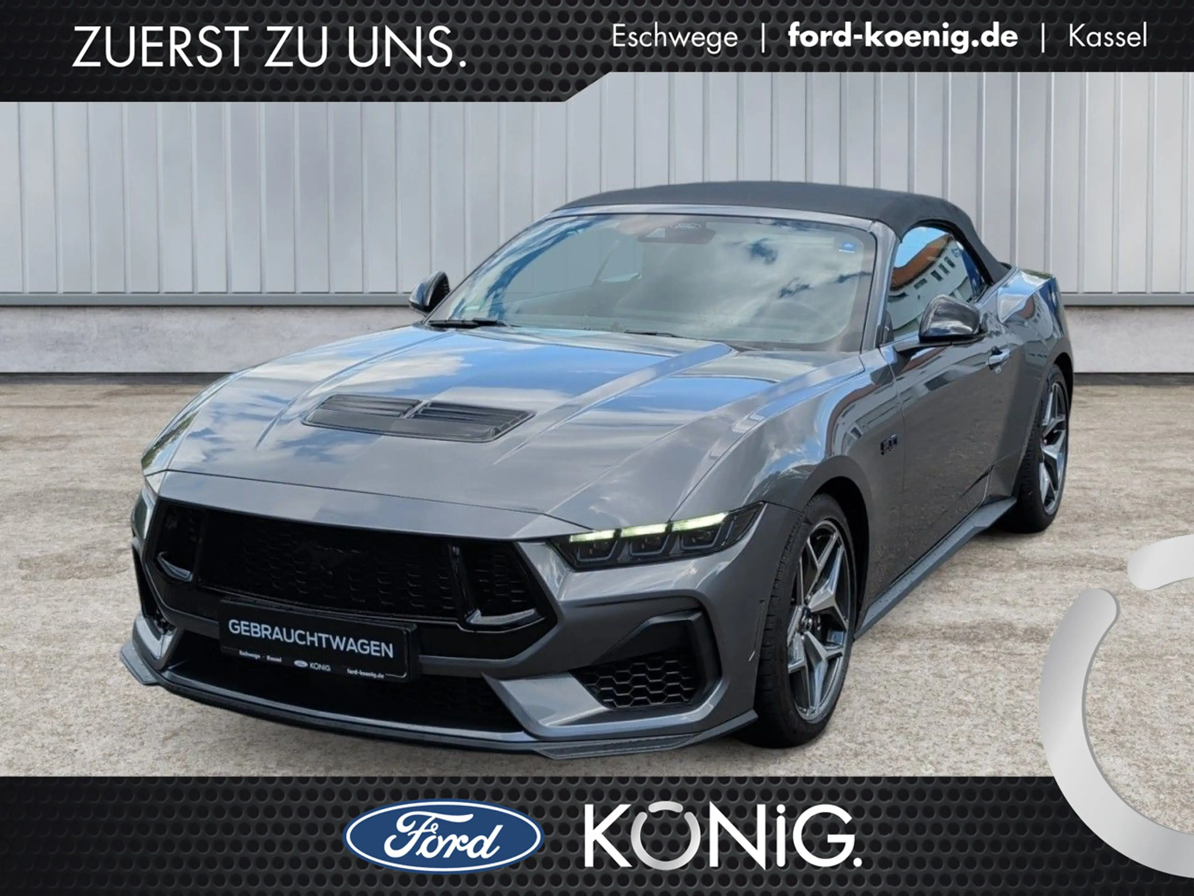 Ford Mustang Cabrio GT V8 Aut.+Magne-Ride+B&O+KeyFree