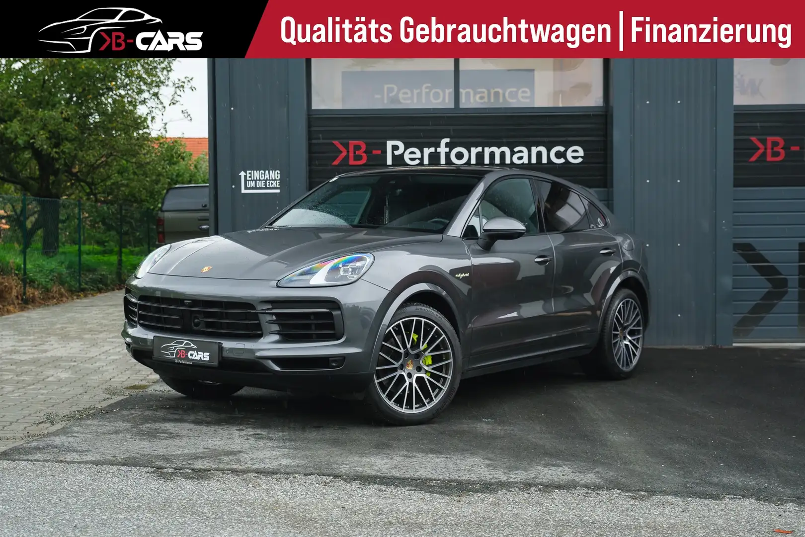 Porsche Cayenne Coupe E-Hybrid Aut./LED/AHK/LUFTBOSE/ACC/APPROVED Grau - 1
