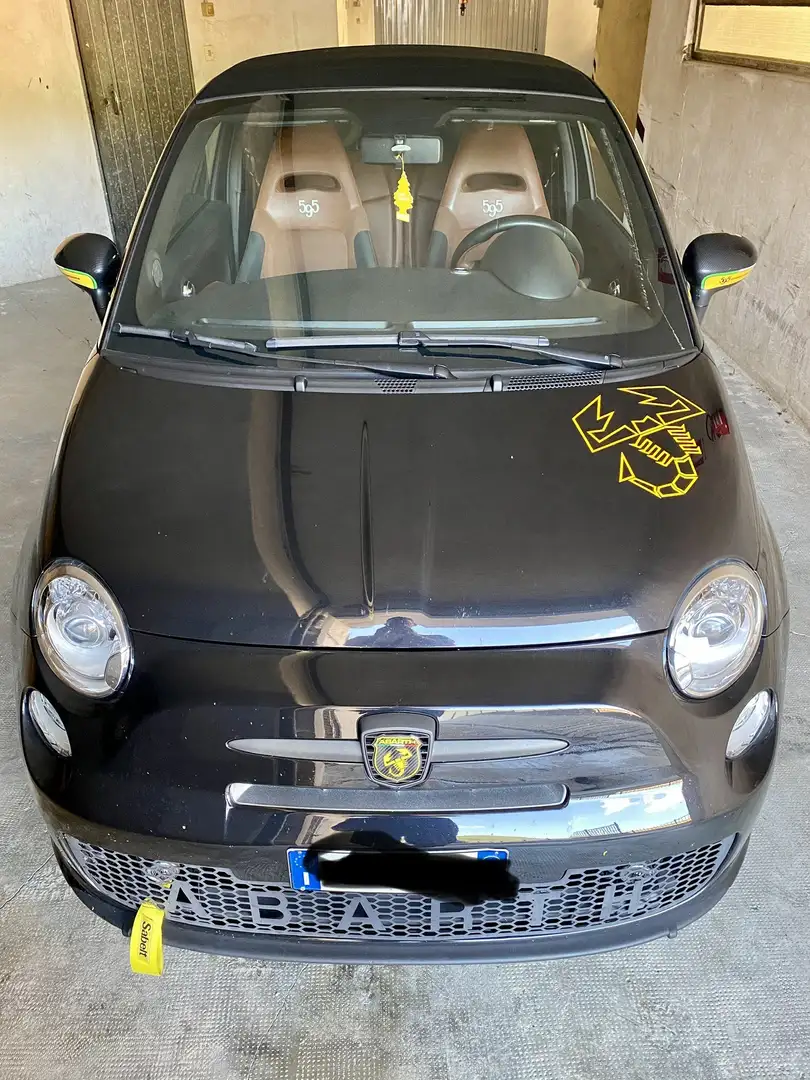 Abarth 595 Competizione cabrio Nero - 1
