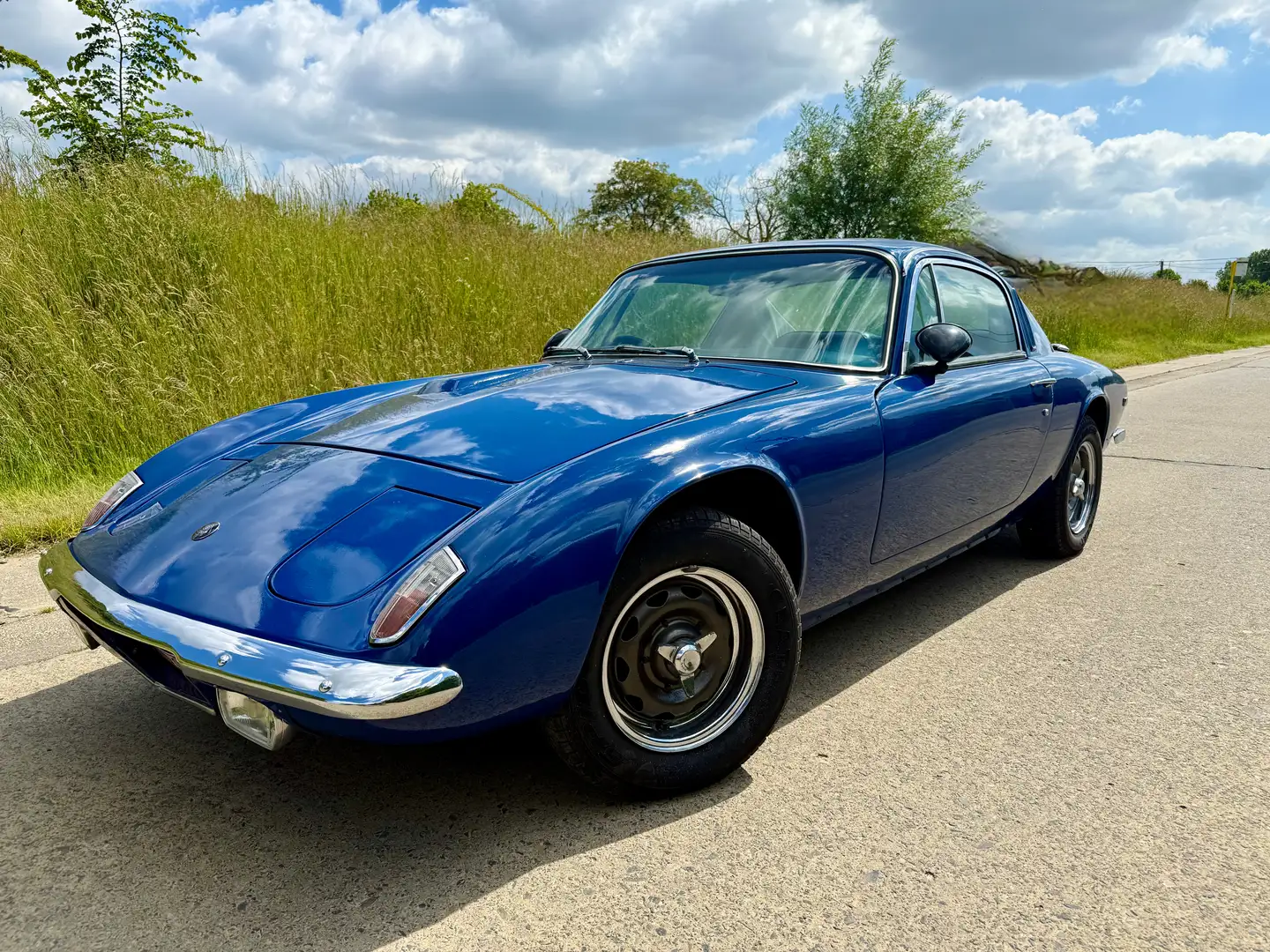 Lotus Elan +2 - Motor + Gehele ophanging vernieuwd - Top !! Blauw - 1