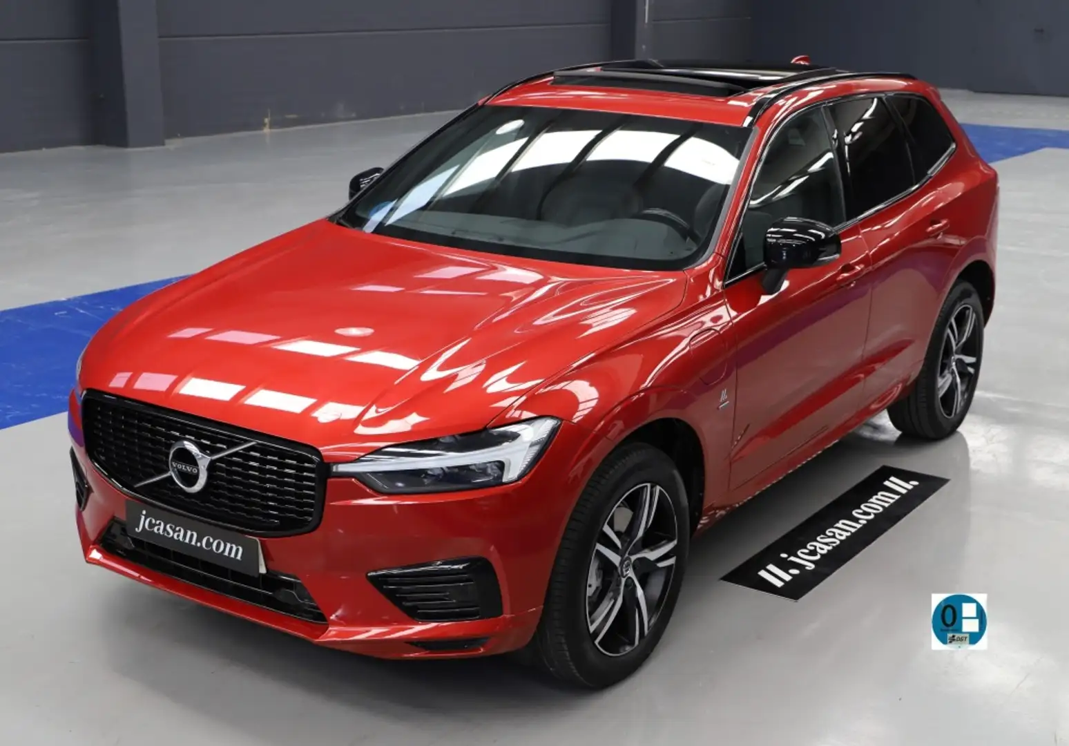 Volvo XC60 T6 Recharge R-Design Rouge - 1