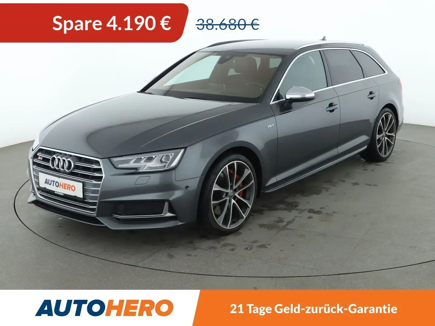 Audi S4 3.0 V6 TFSI quattro Aut. *LED*HUD*VC*MEMORY* Grau - 1