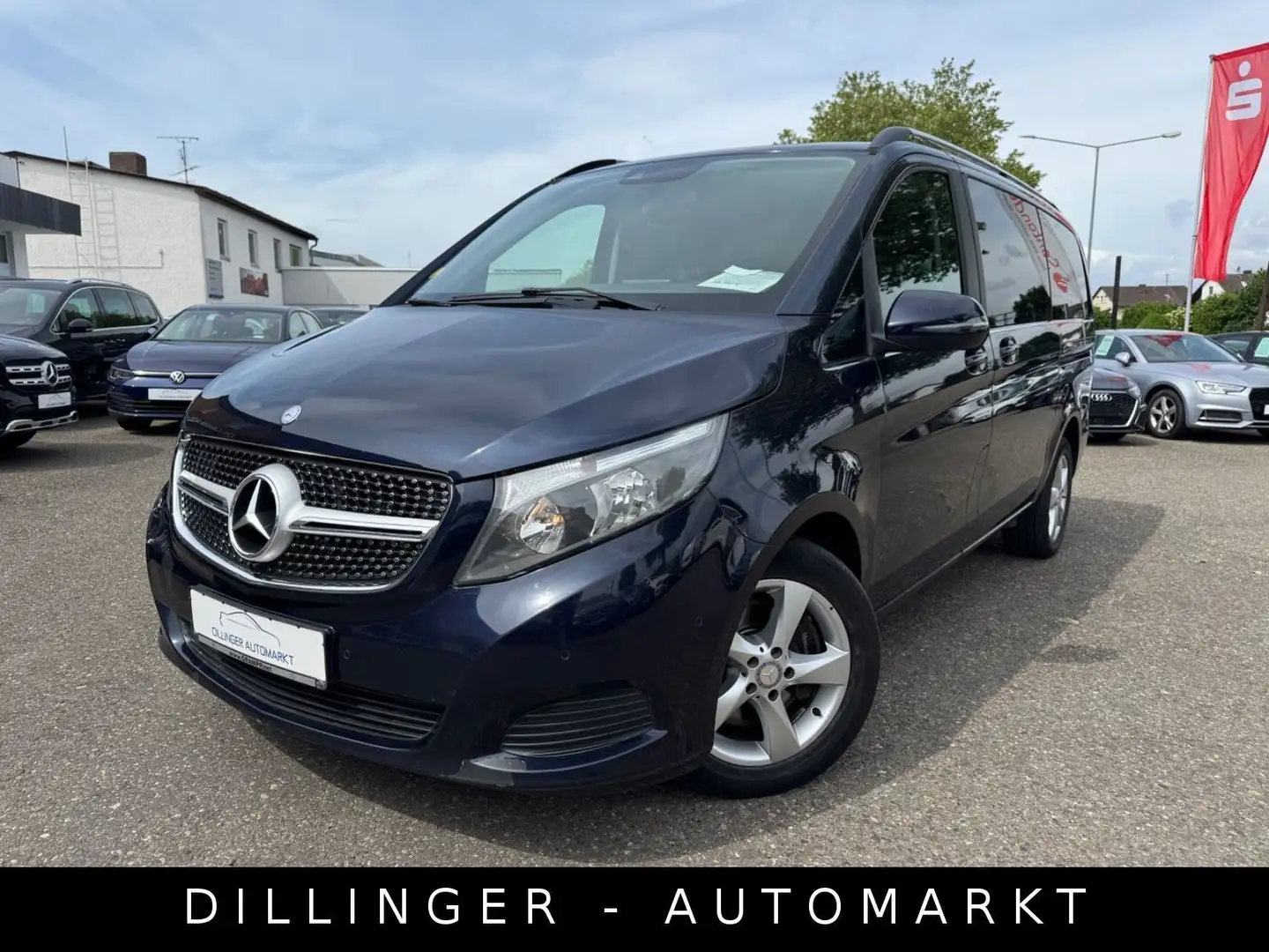 Mercedes-Benz V 220 d 7G-Tro EDITION Lang 7-Sitzer SPORTPAKET Bleu - 2