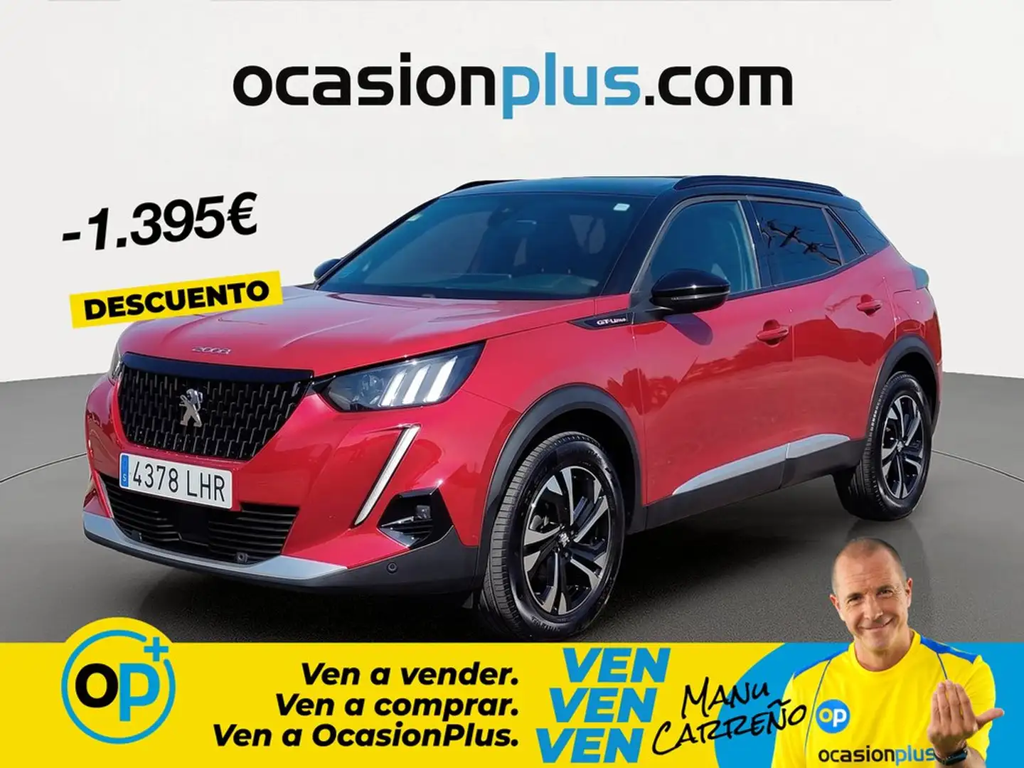 Peugeot 2008 1.2 PureTech S&S GT Line 130 Rojo - 1