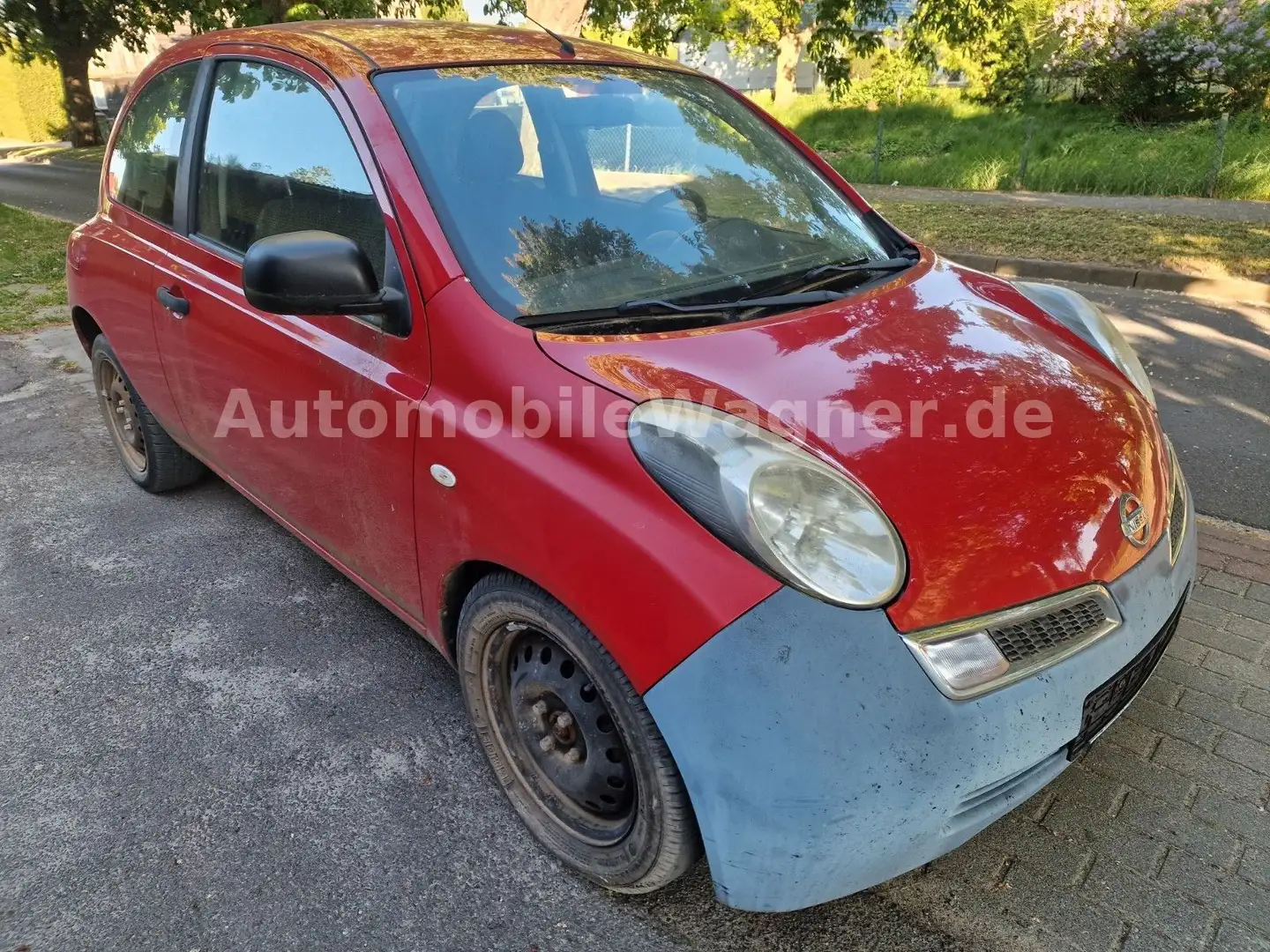 Nissan Micra Visia 1,5 Diesel !! Motor + Getriebe Top ! Rood - 2