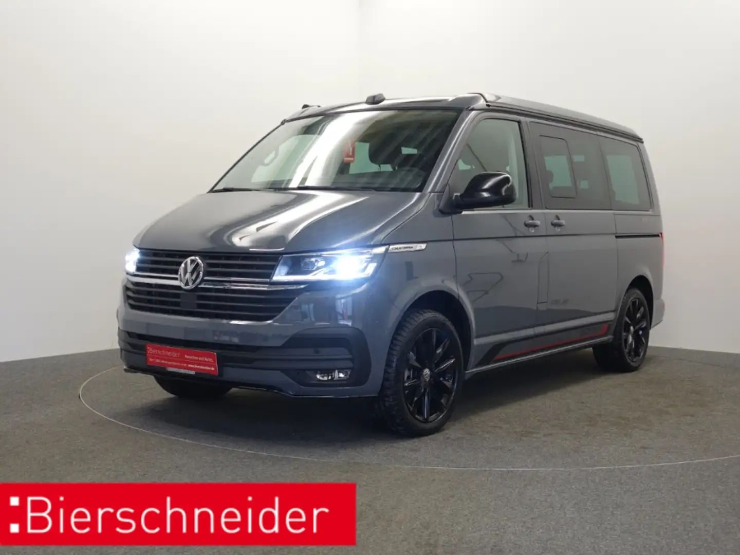 Volkswagen T6.1 California 2.0 TDI DSG Beach Tour Edition 18 AHK ACC NAVI KAM Gris - 1