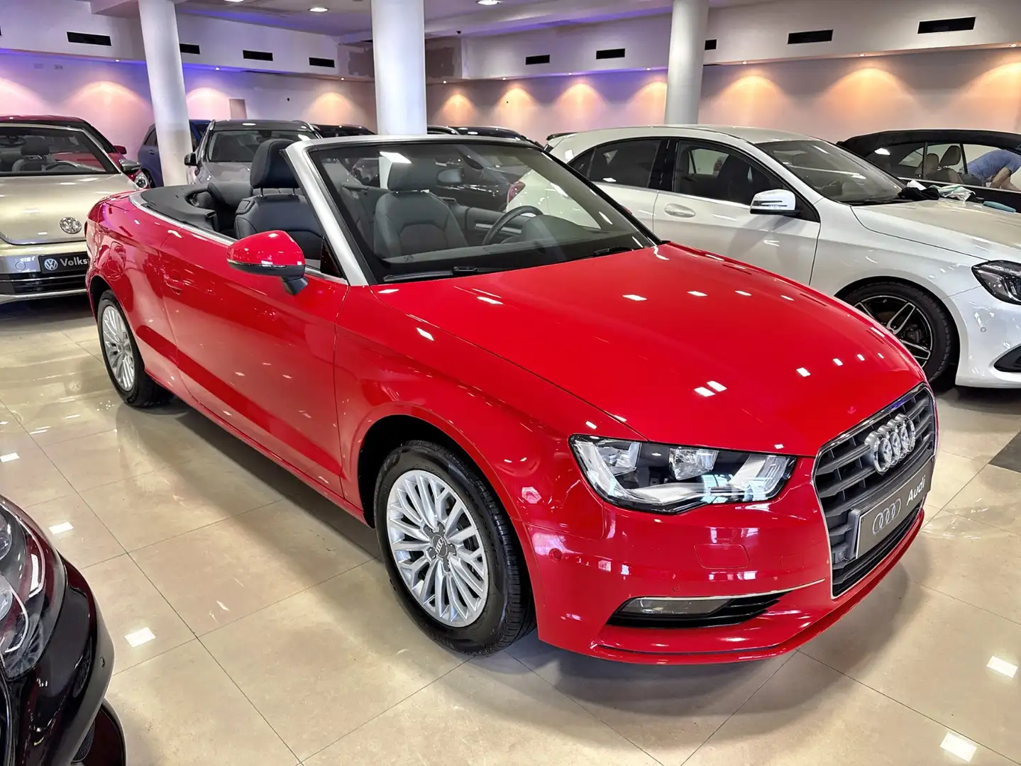 Audi A3 Cabrio 1.4 TFSI Ambition S-Tronic Rot - 1