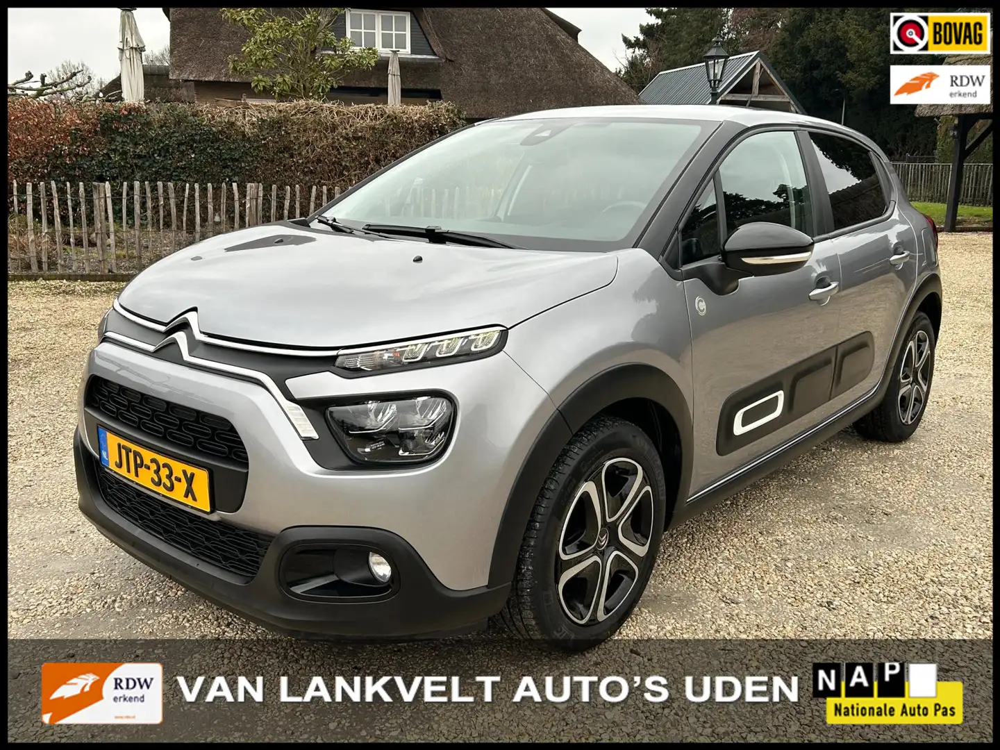 Citroen C3 1.2 PureTech Feel Edition navi, cruise, Apple car Grau - 1