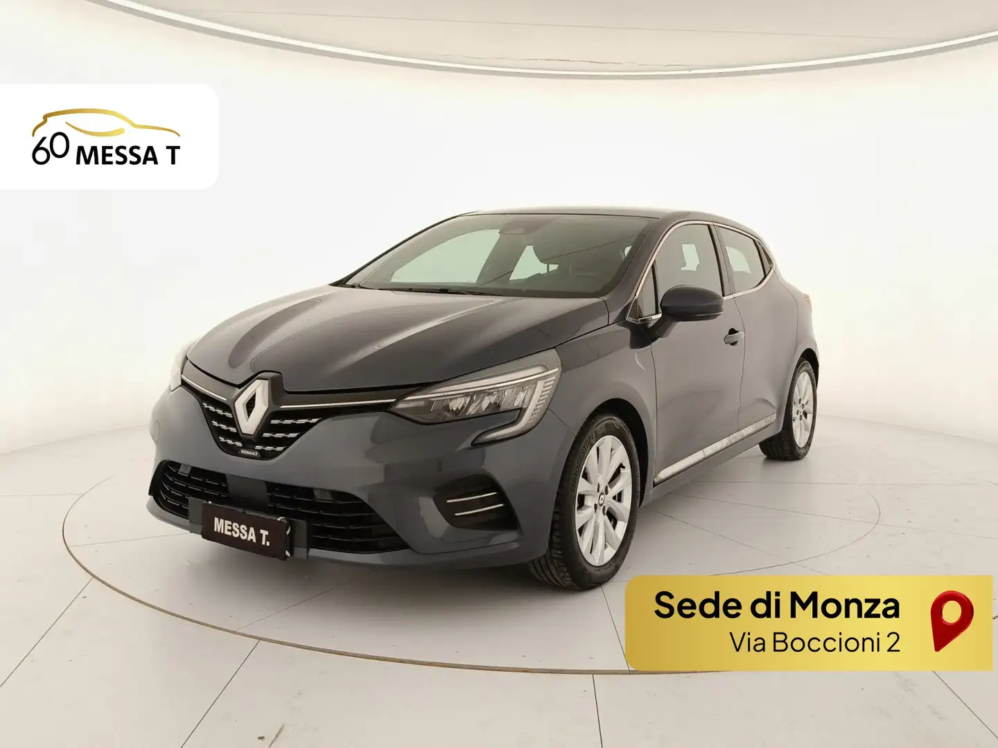 Renault Clio 1.6 E-Tech hybrid Intens 140cv auto my21 Grigio - 1