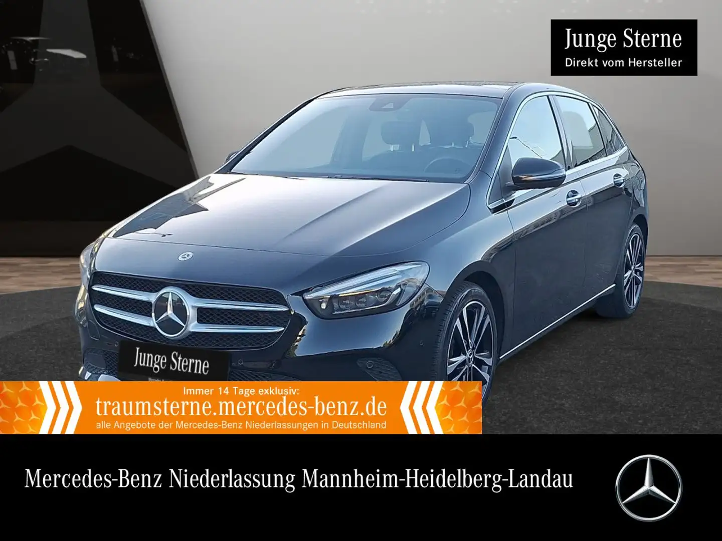 Mercedes-Benz B 180 PROGRESSIVE+PANO+MULTIBEAM+KAMERA+TOTW+7G Negro - 1