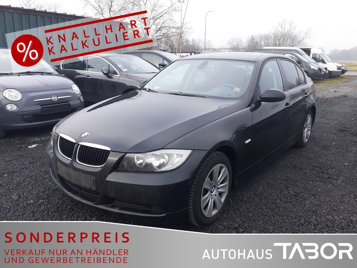 BMW 318 318d Limousine Klima PDC Noir - 1