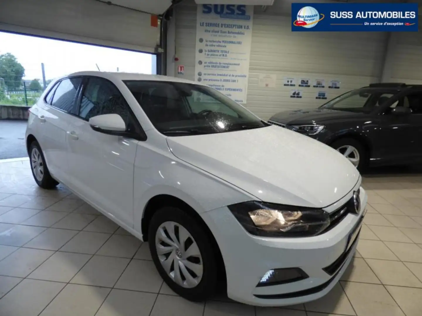 Volkswagen Polo 1.0 TSI 95 S&S BVM5 Confortline UTILITAIRE 2 PLACE Blanc - 2