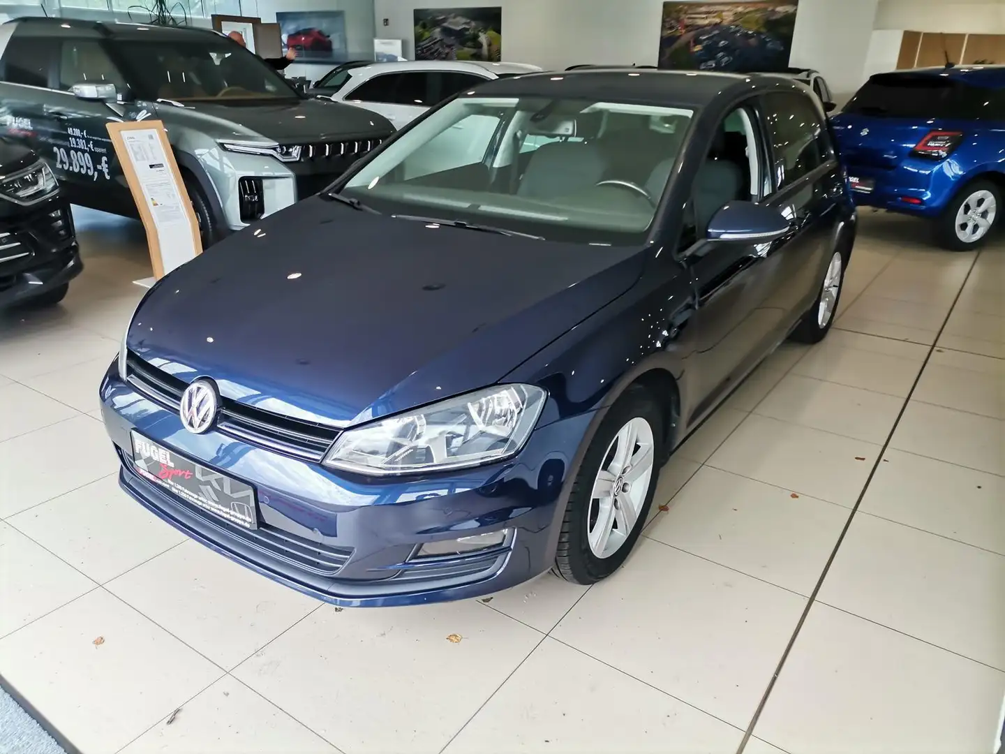 Volkswagen Golf 1.4 16V TSI Comfortline Klima|PDC Modrá - 2