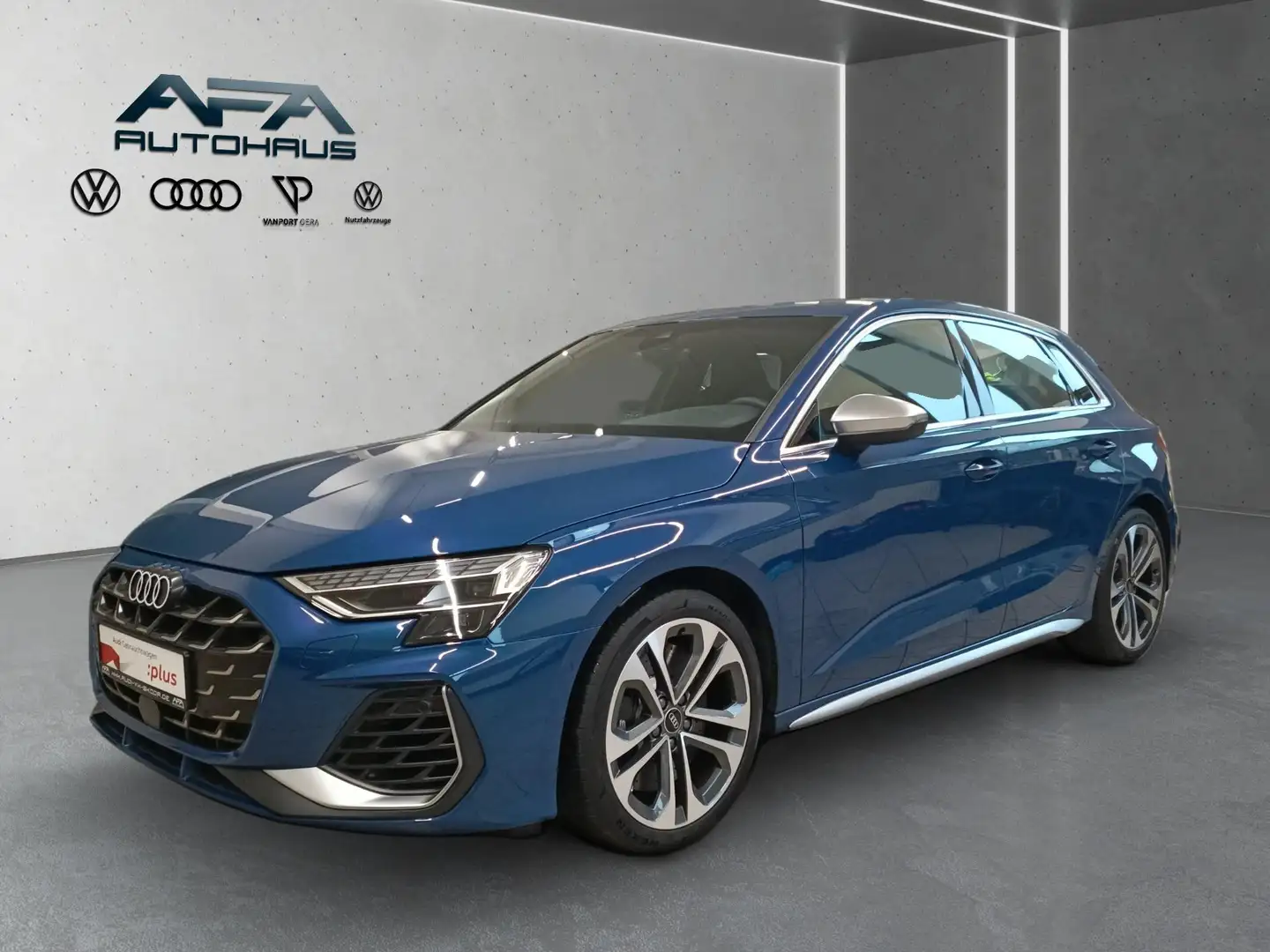 Audi S3 Sportback TFSI quattro S tronic Facelift*S-Ledersi Modrá - 2