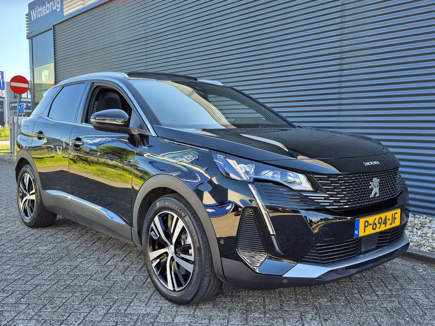 Peugeot 3008 1.6 HYbrid 225 GT Automaat | Facelift Model | Pano Zwart - 2