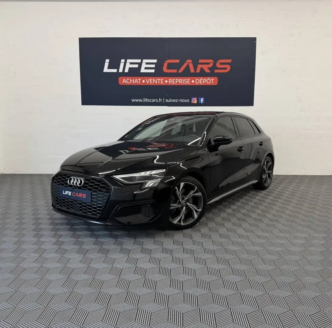 Audi A3 III 35 TFSI 150ch Design S tronic 7 2020 française entretien Noir - 1
