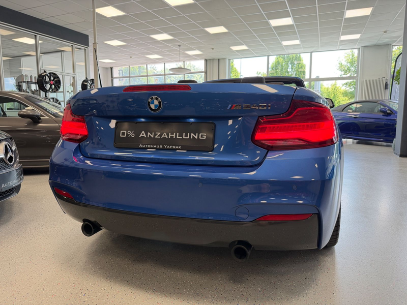 BMW 240 Cabrio|1HD|59.230km|H/K|BMW Service|Garan. — photo 10