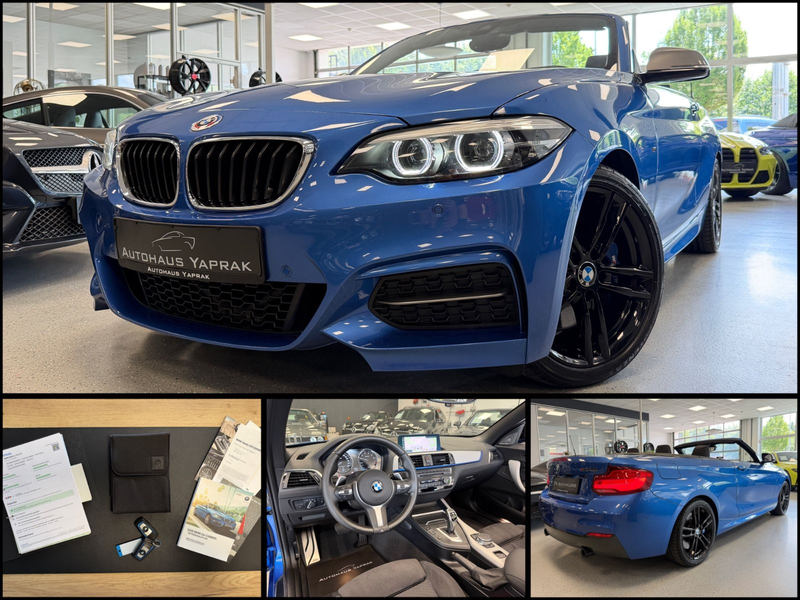 BMW 240 Cabrio|1HD|59.230km|H/K|BMW Service|Garan.