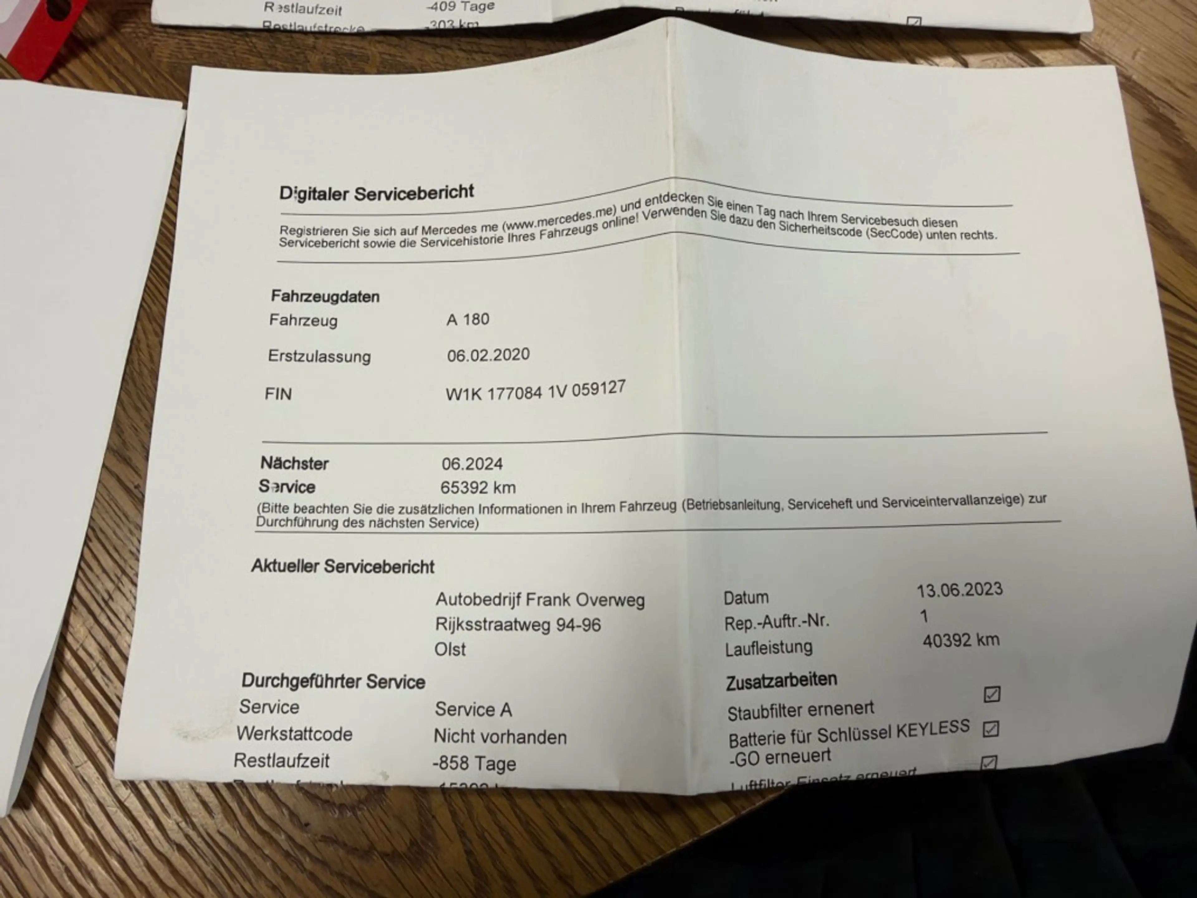 Mercedes-Benz A 180 180 Business Solution AMG Trekhaak Camera — photo 47