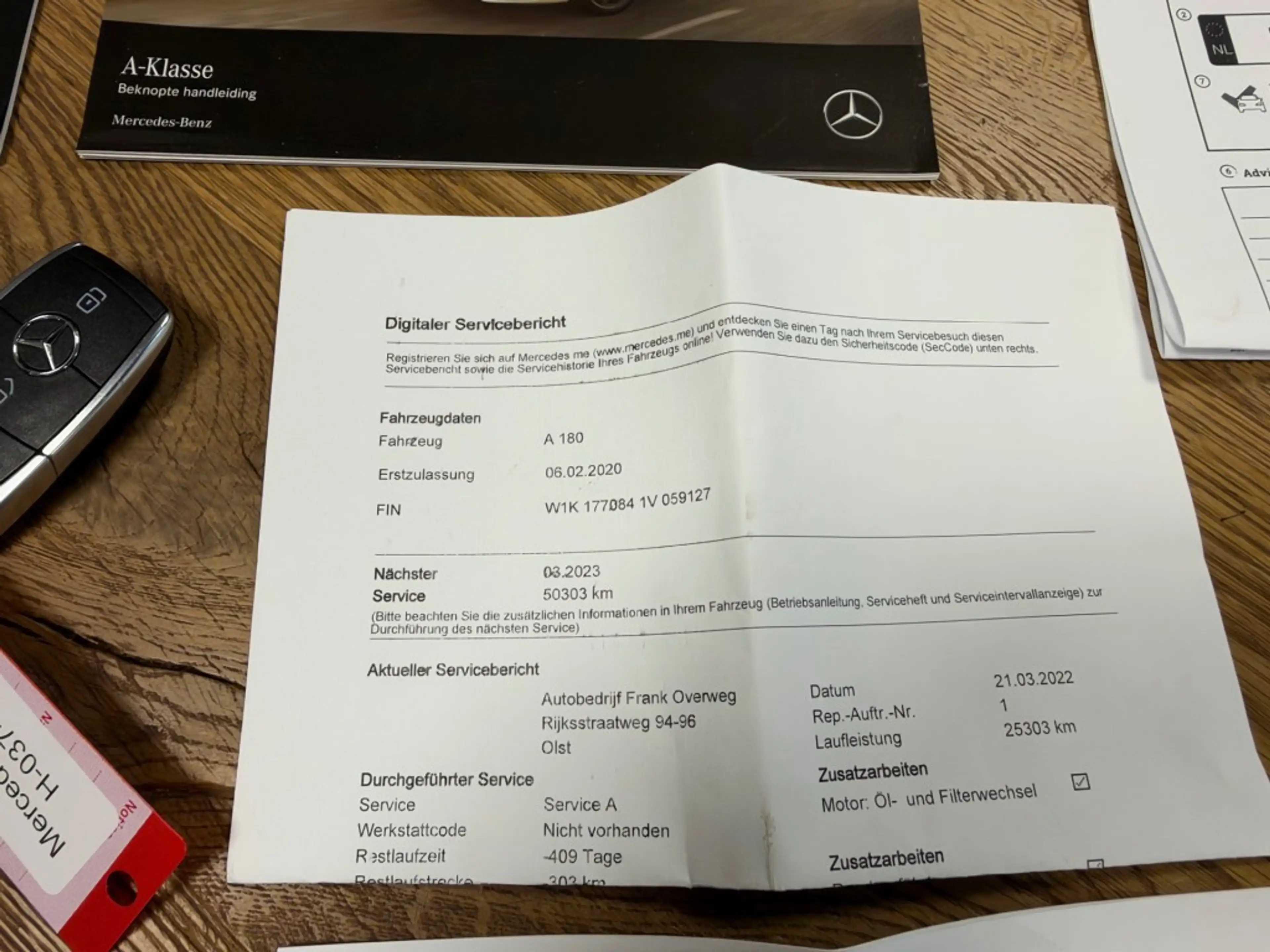 Mercedes-Benz A 180 180 Business Solution AMG Trekhaak Camera — photo 48