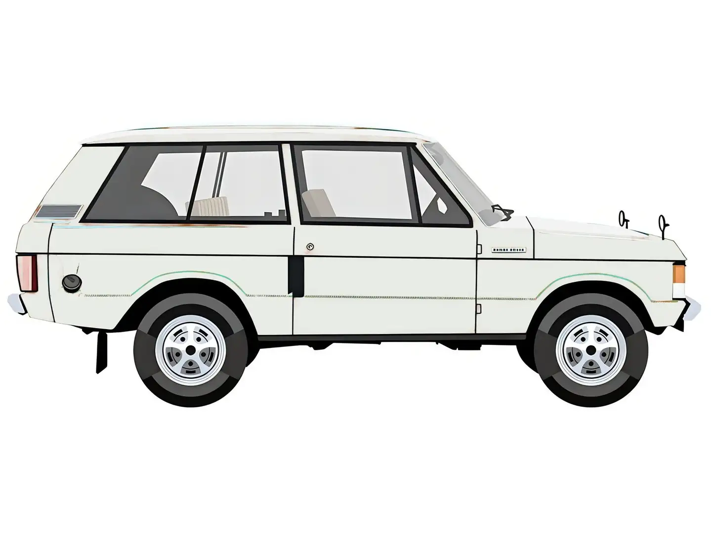 Land Rover Range Rover Classic 3 Porte Biały - 1
