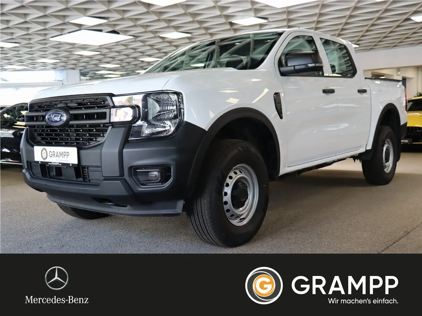 Ford Ranger 2.0 Ecoblue XL 4x4 Doppelkabine Weiß - 1