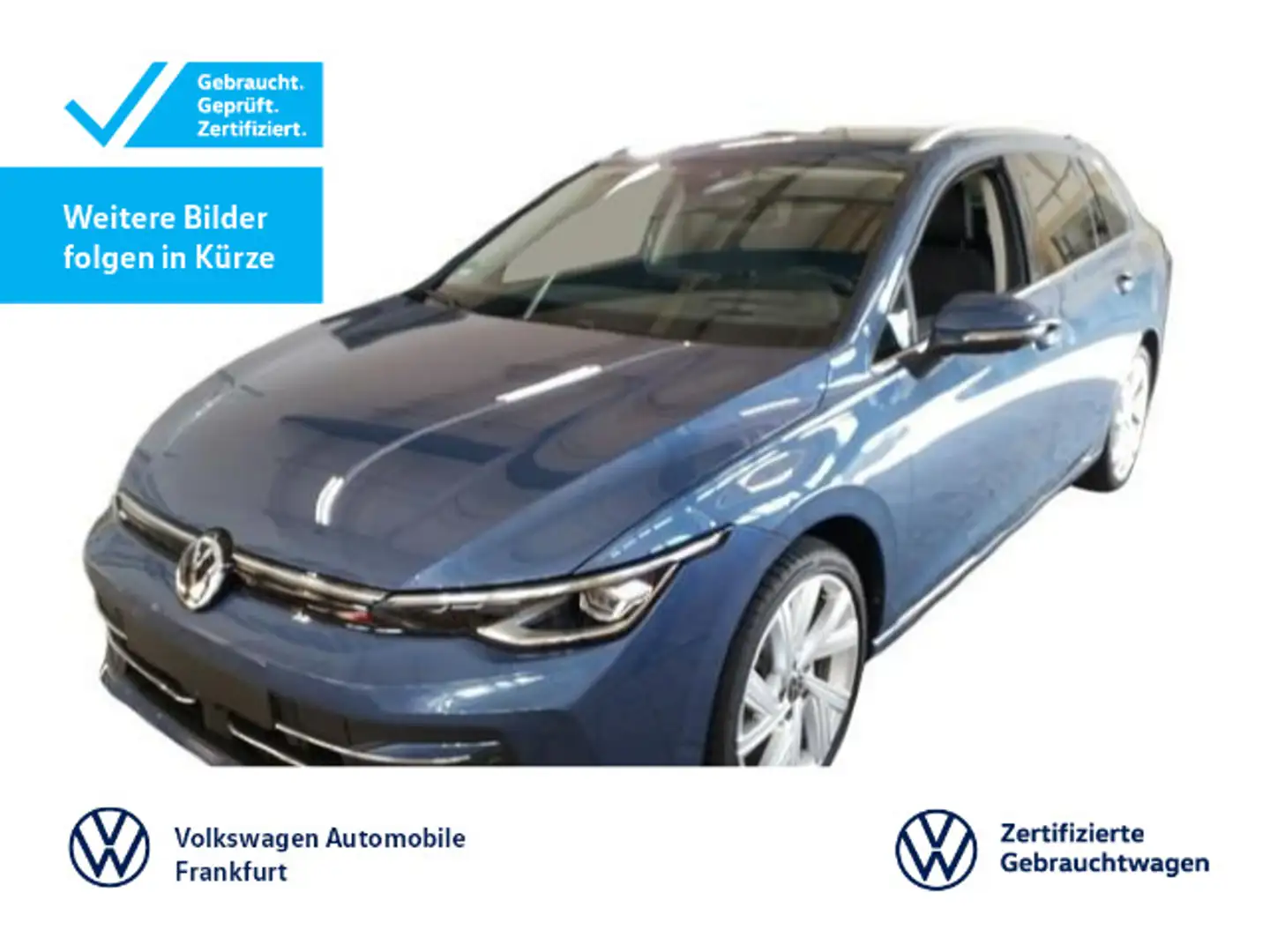 Volkswagen Golf Variant Golf VIII 1.5 eTSI DSG Style Navi Sprachassisten Blu/Azzurro - 1