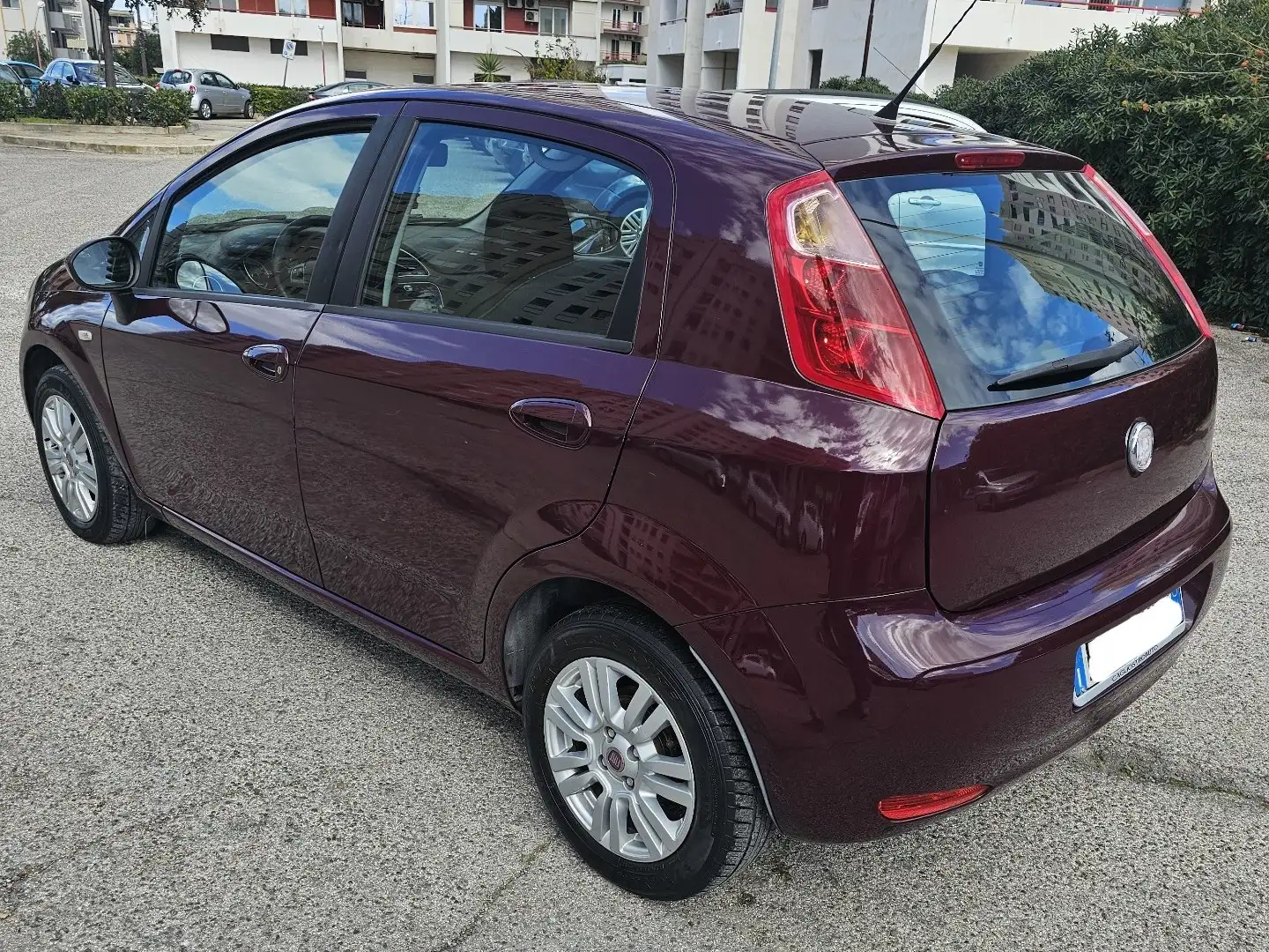 Fiat Punto 5p 1.2 Lounge Fioletowy - 2