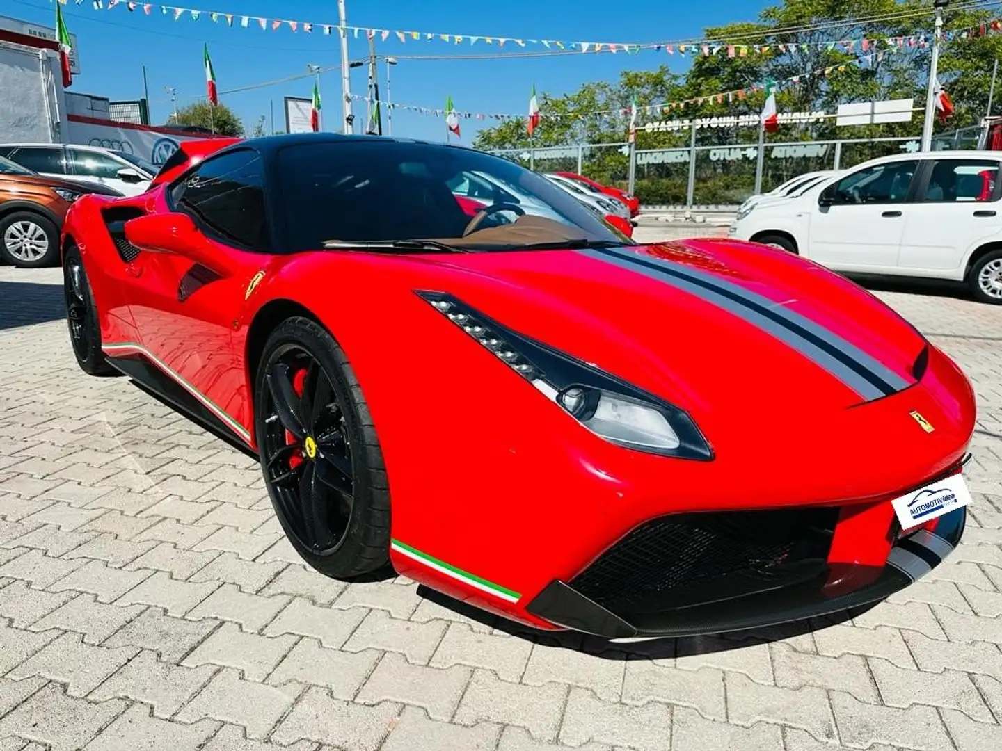 Ferrari 488 3.9 GTB dct*IVA ESP.*FULL BOOK SERV.*LIVREA PISTA Red - 2