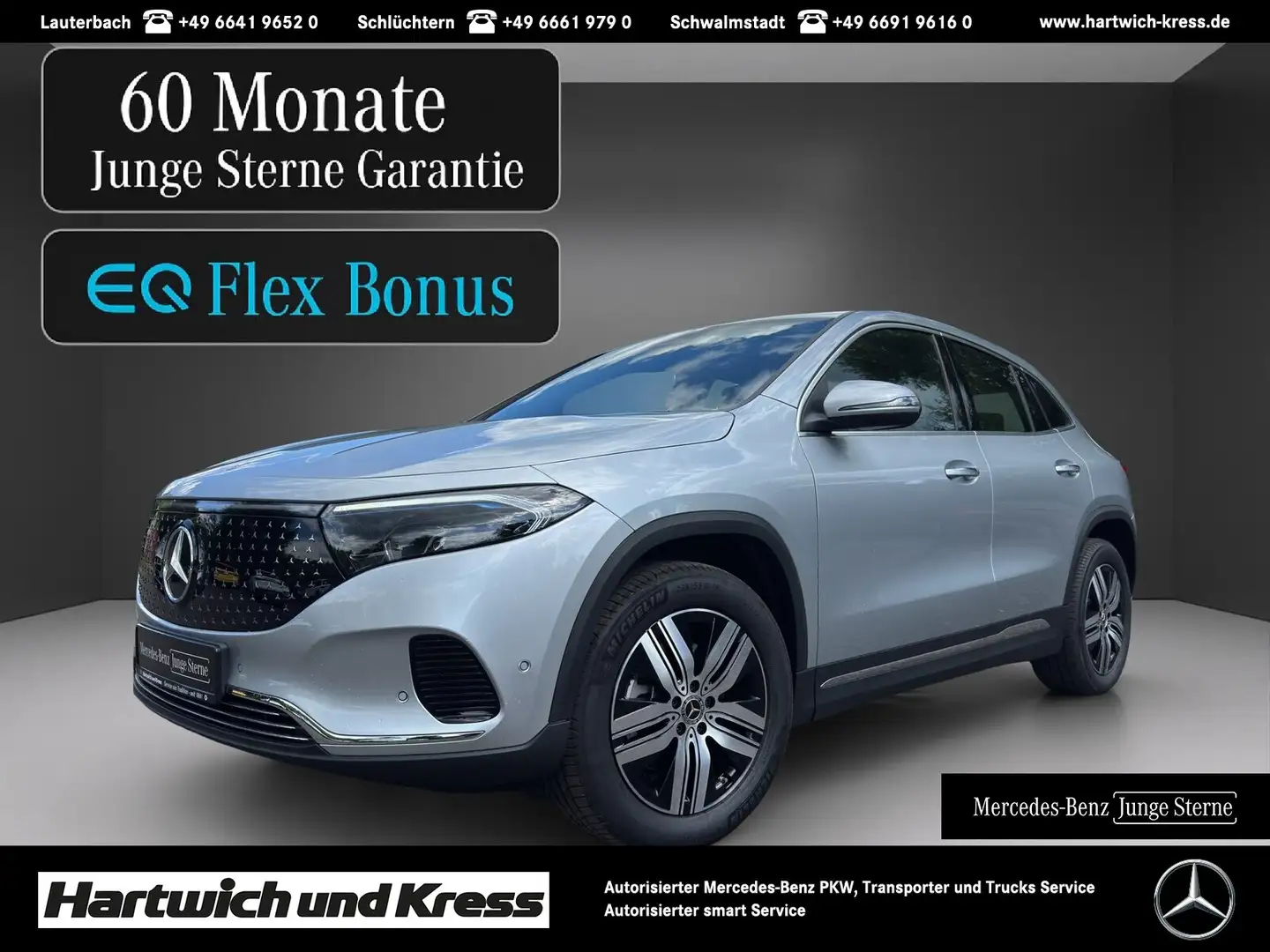 Mercedes-Benz EQA 350 EQA 350 4Matic Electric Art Plus+KeylessGo+EasyPac Silver - 1