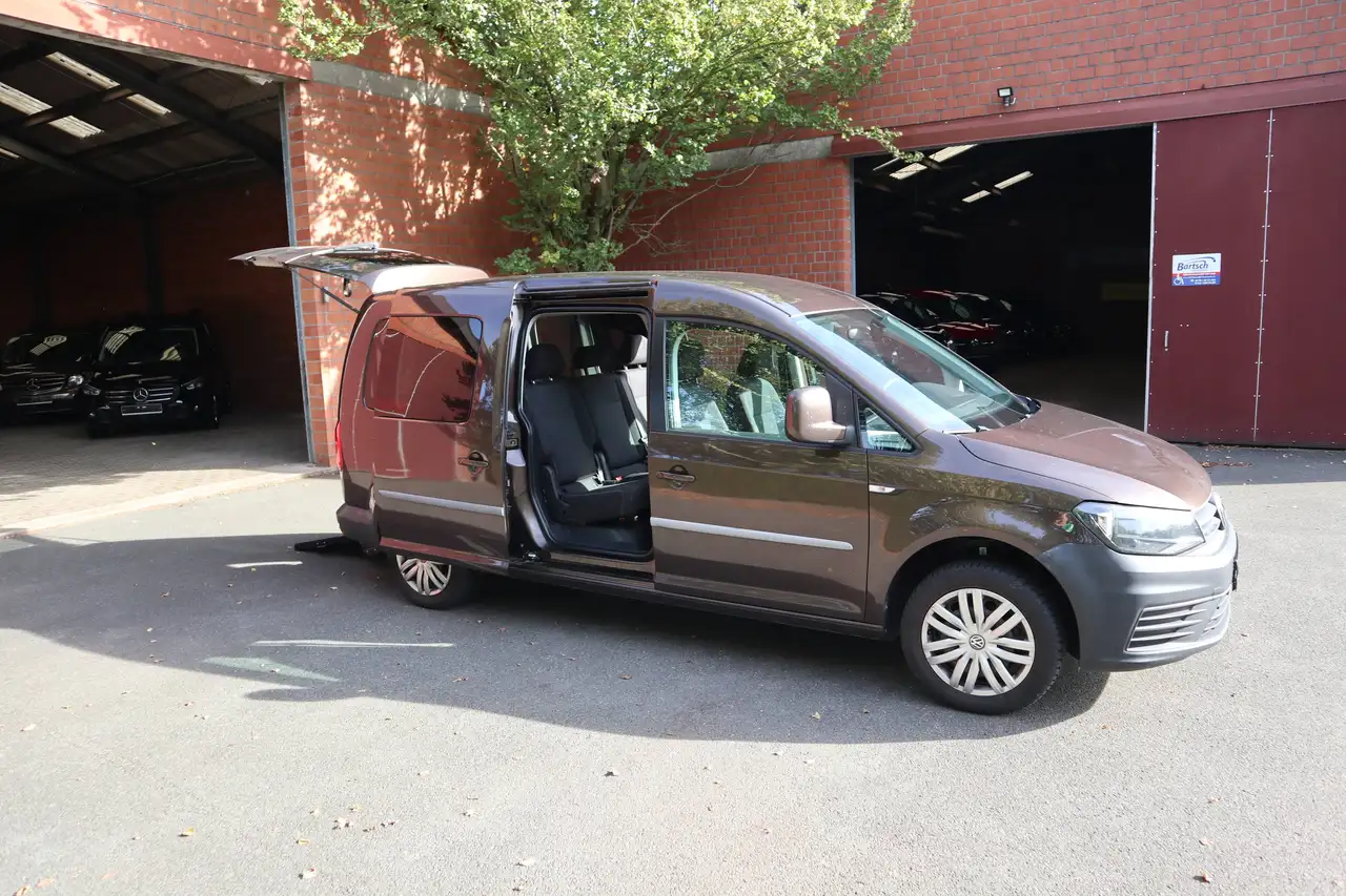 2016 Volkswagen Caddy Maxi Benziner*rollstuhlgerecht*AMF-Bruns Umbau*Wenderampe*Garantie*, photograph 7