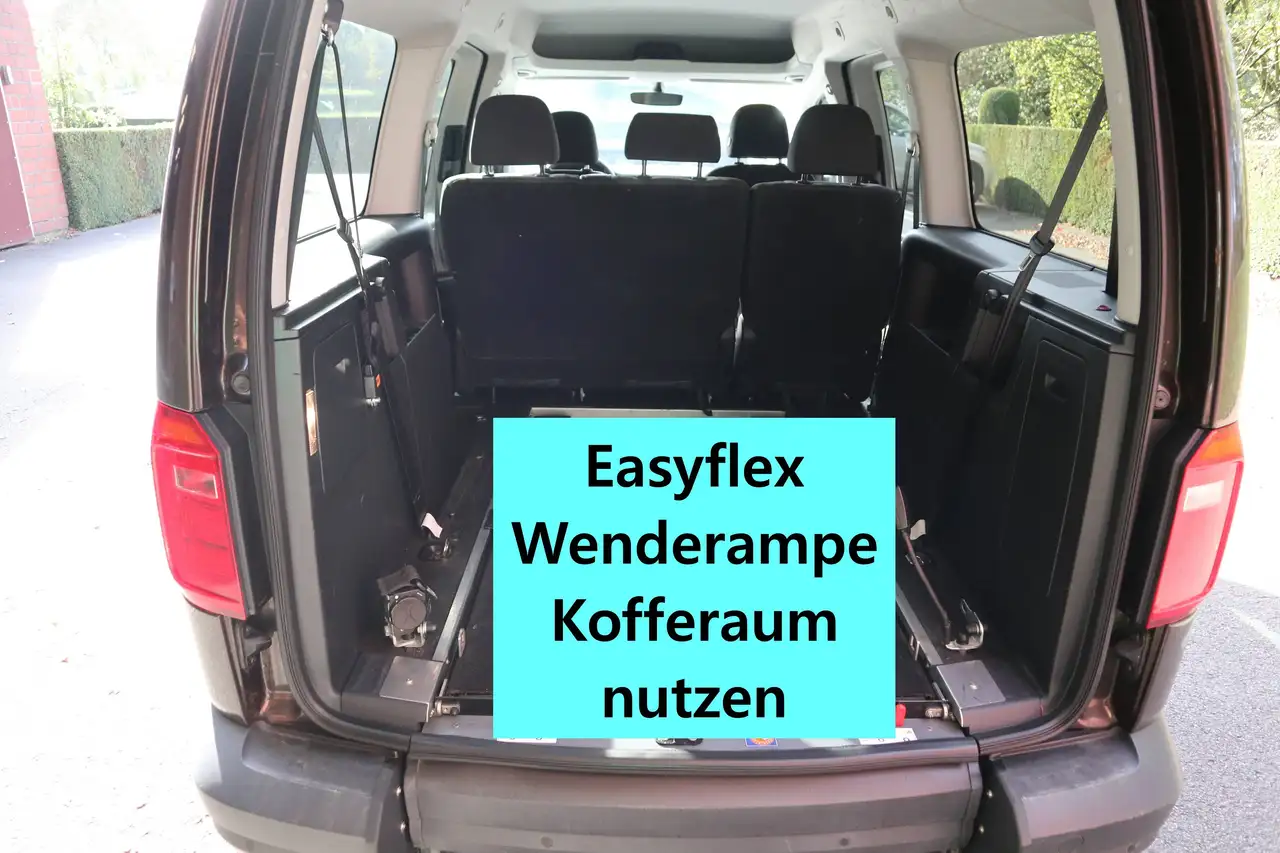 2016 Volkswagen Caddy Maxi Benziner*rollstuhlgerecht*AMF-Bruns Umbau*Wenderampe*Garantie*, photograph 12