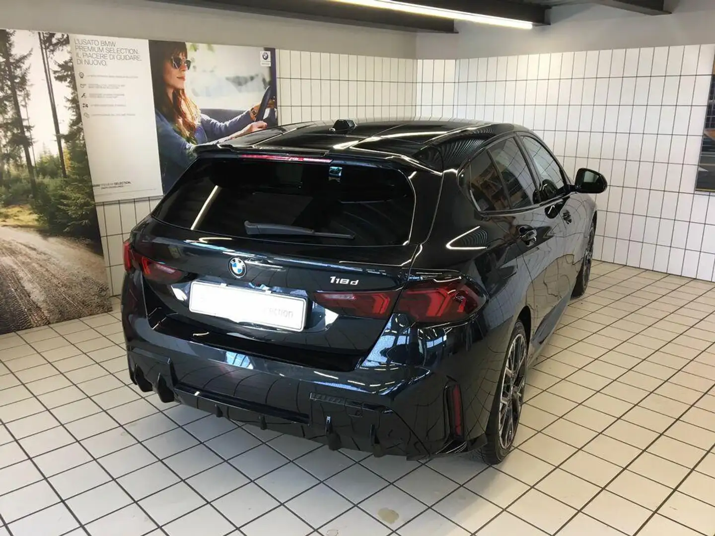 BMW 118 d MSport Pro auto Nero - 2