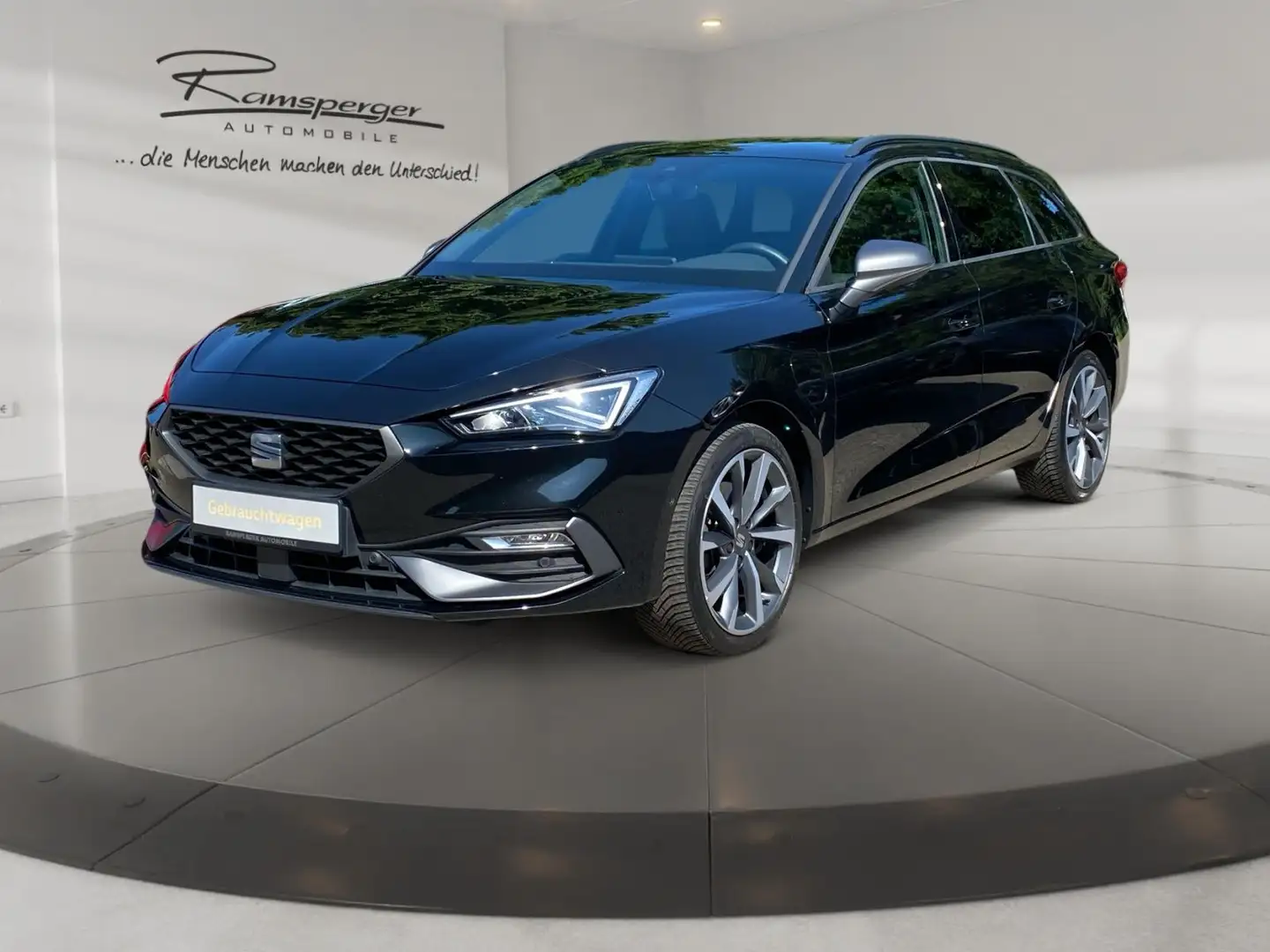 SEAT Leon Sportstourer FR 1.4 eHYBRID LED/Assist/Kame Schwarz - 2