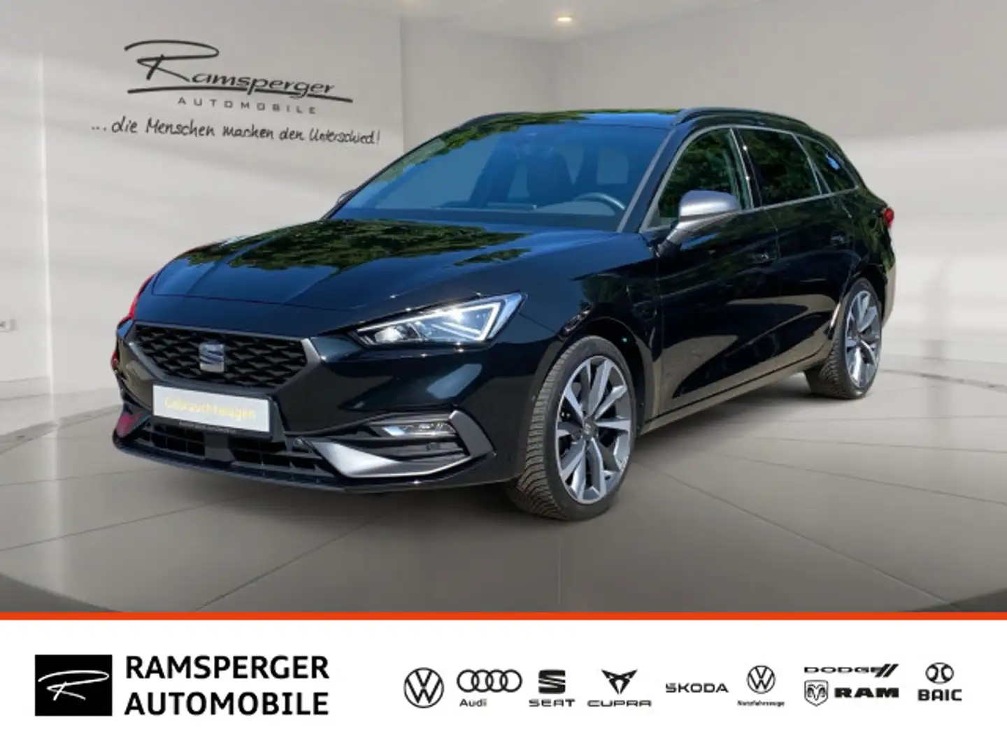 SEAT Leon Sportstourer FR 1.4 eHYBRID LED/Assist/Kame Schwarz - 1