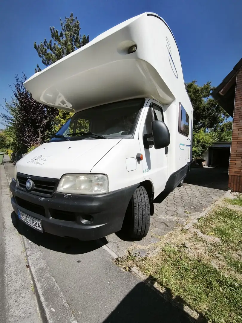 Fiat Ducato Wohnmobil A521 cristall Weiß - 1
