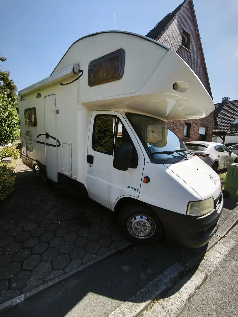 Fiat Ducato Wohnmobil A521 cristall Weiß - 2