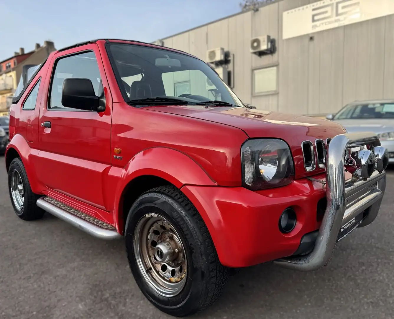 Suzuki Jimny Summer Cabrio *2.HAND/LEDER/AHK* Rot - 1